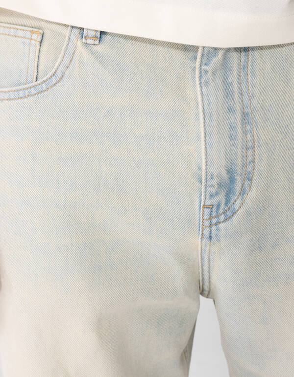 Baggy Fit Jeans Bleached L34 SHOEBY MEN
