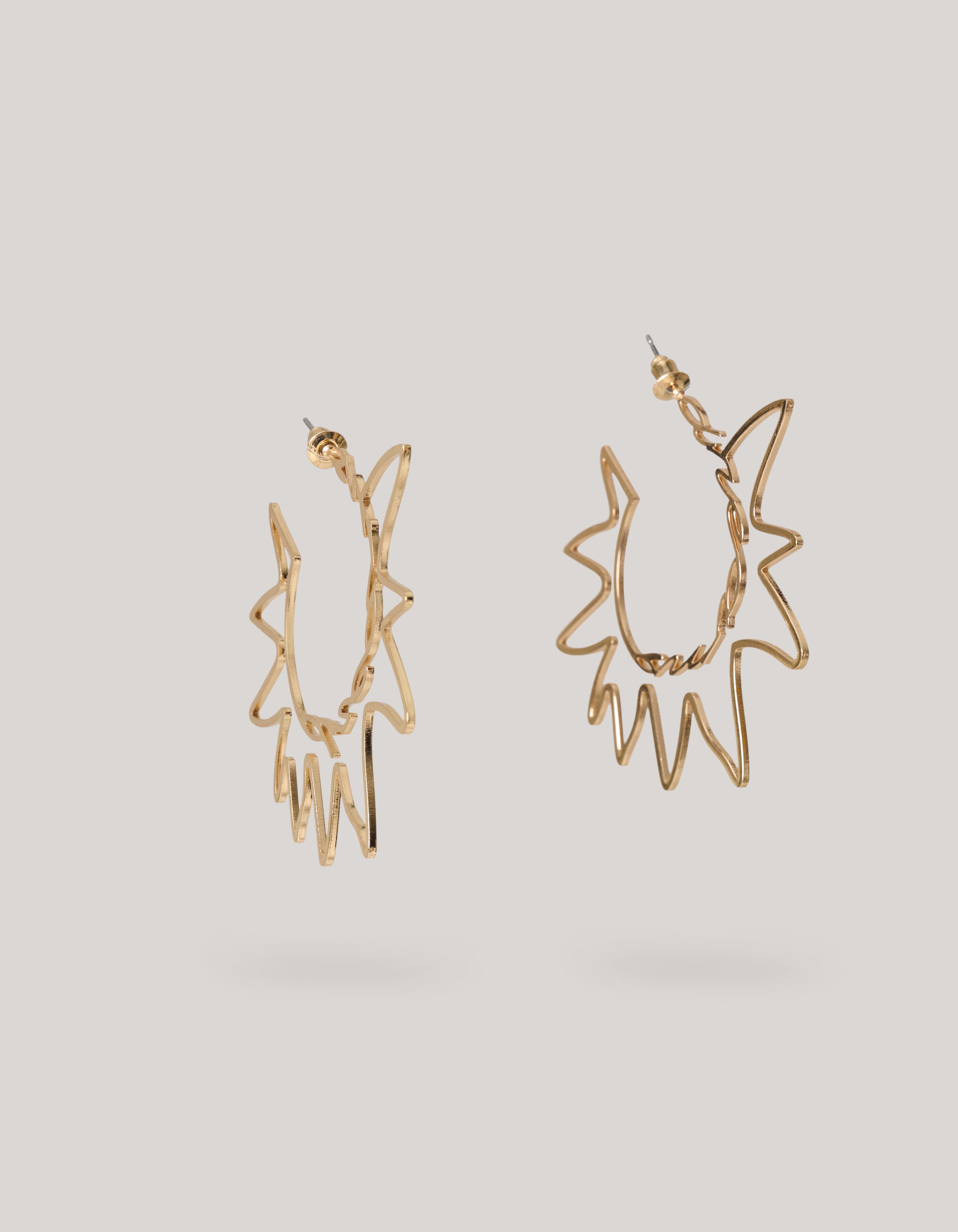 Zon Oorbellen Goud By Lizzy SHOEBY ACCESSOIRES