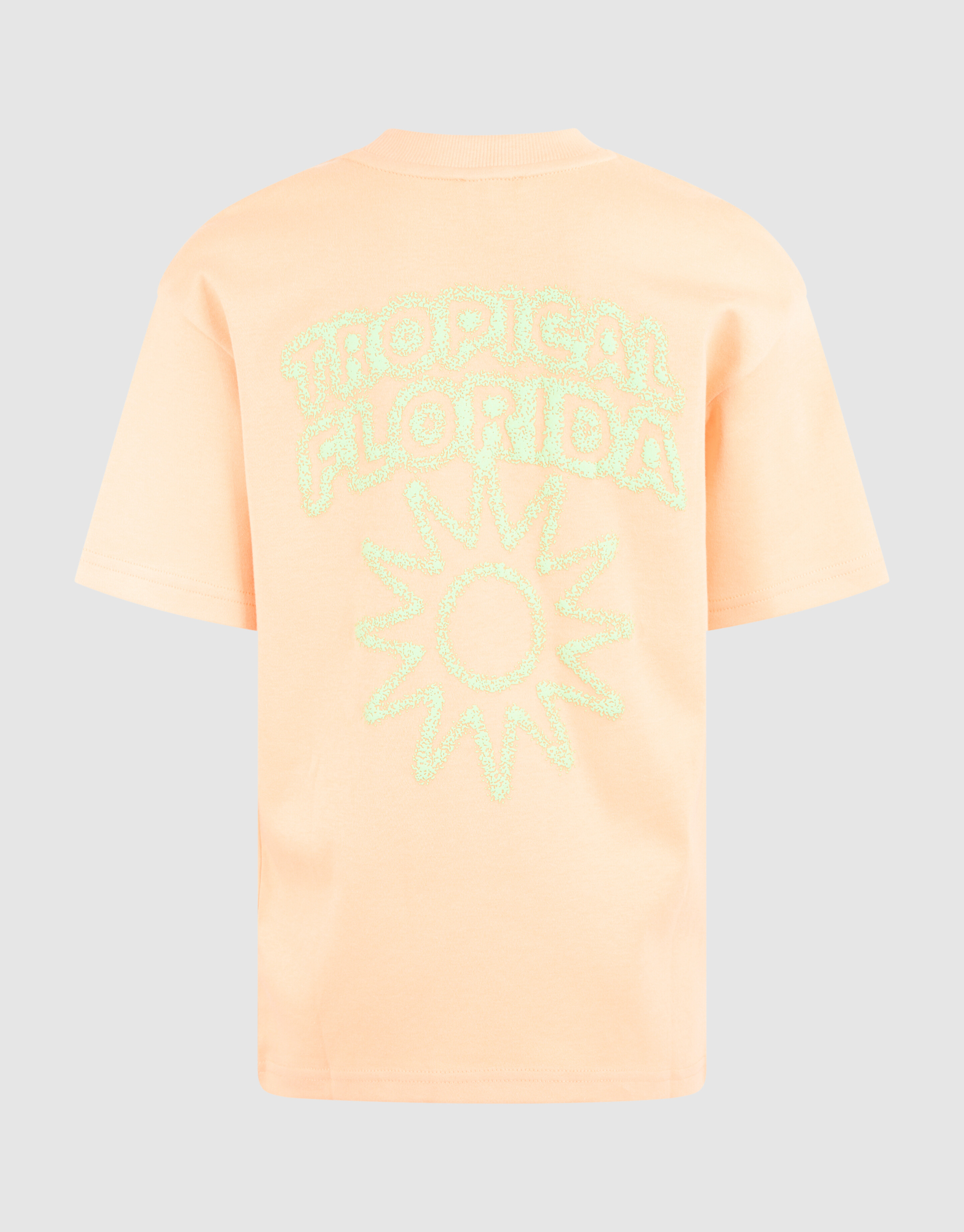 Tropical Artwork T-shirt Lichtoranje SHOEBY BOYS
