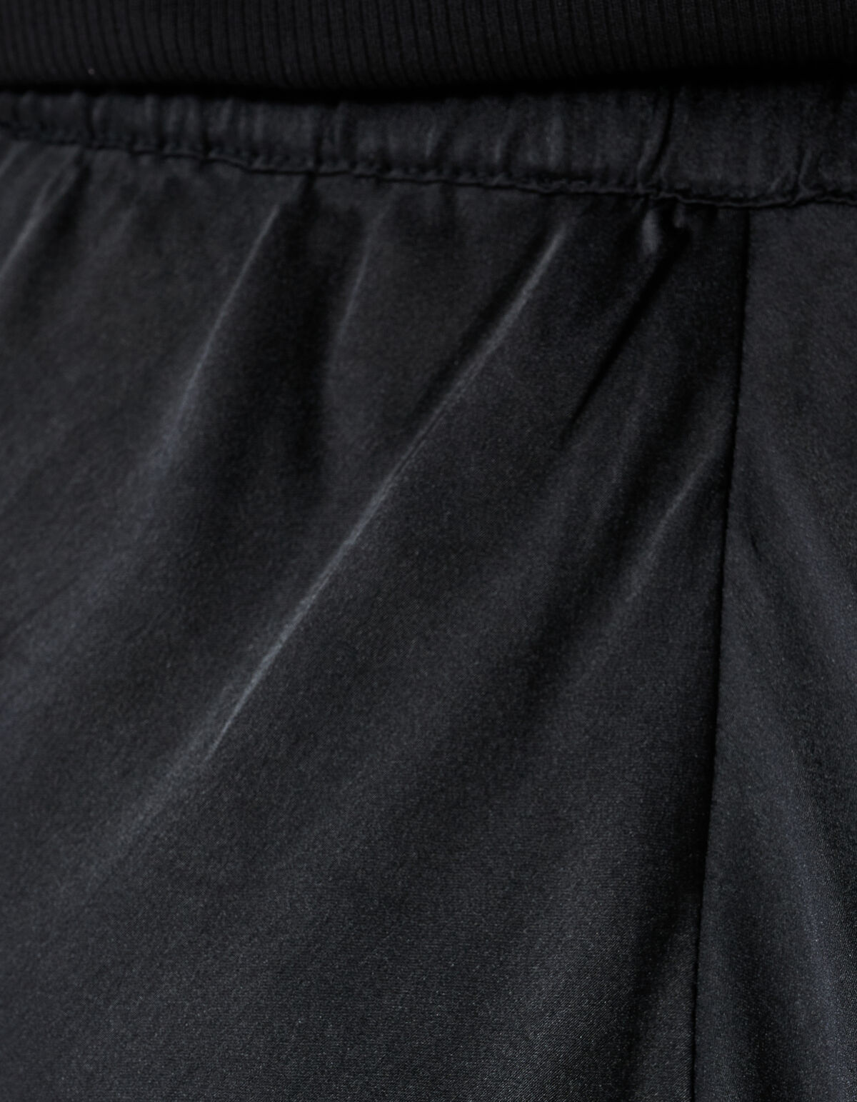 Satijnen Maxi Rok Zwart SHOEBY WOMEN