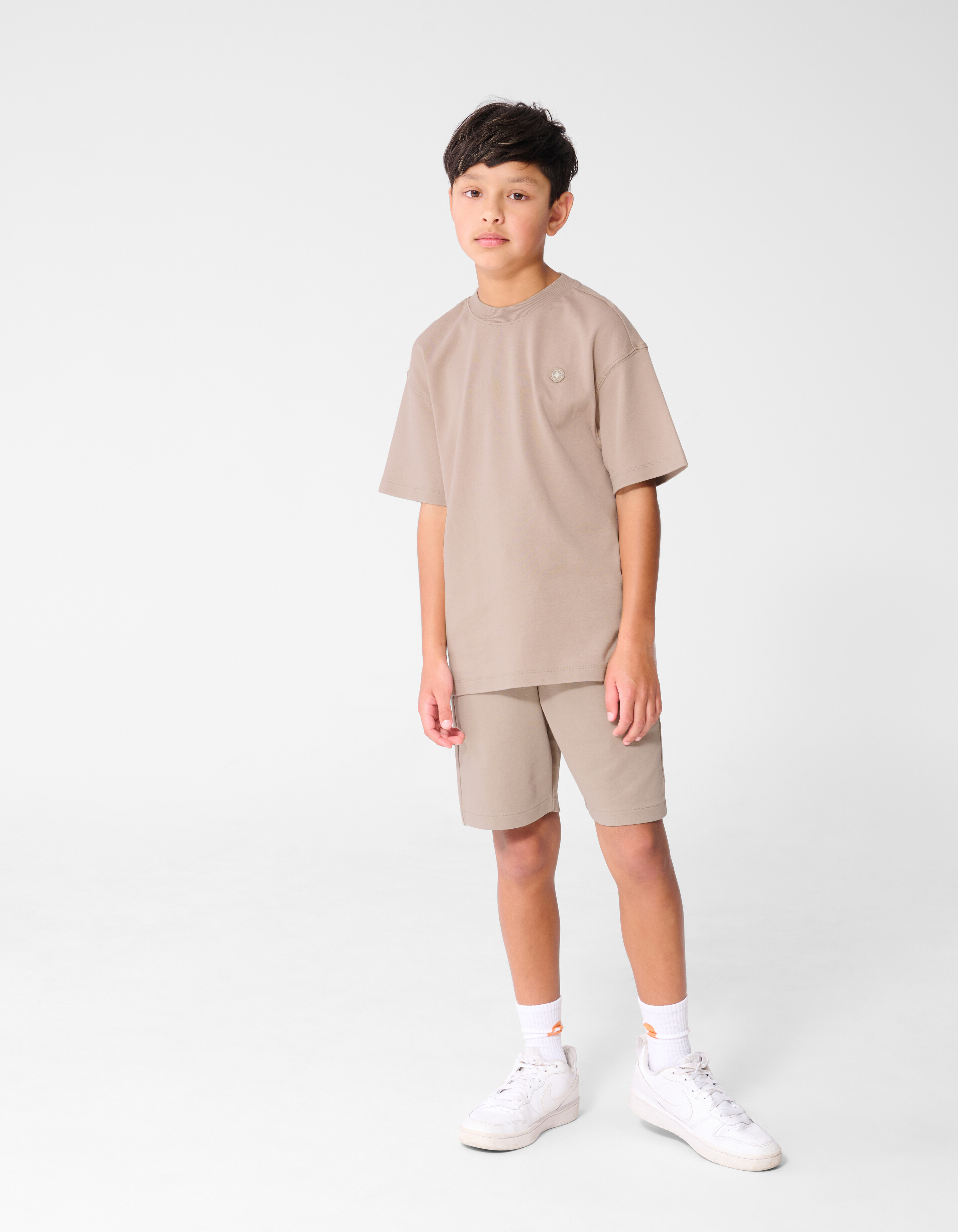 Spark Washed Short Taupe SHOEBY BOYS
