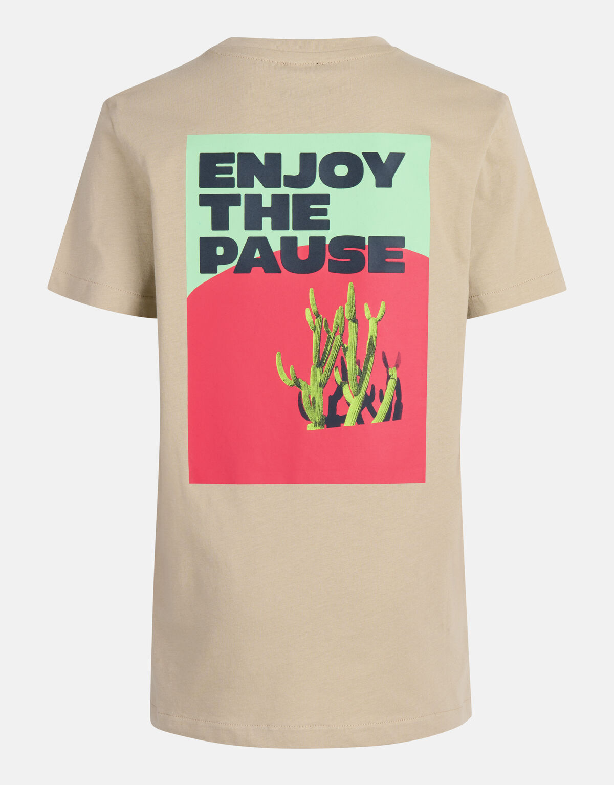 Artwork T-shirt Beige SHOEBY BOYS