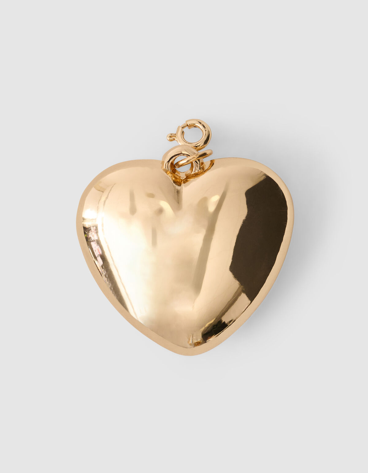 Bulky Heart Bedel Goud SHOEBY ACCESSOIRES