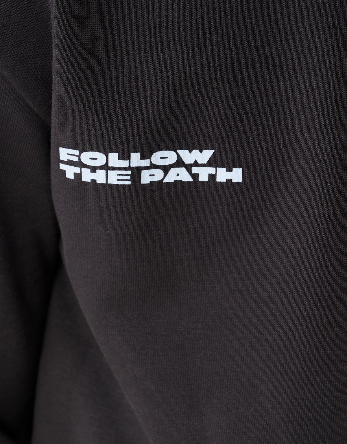 Tekst Artwork Sweater Donkergrijs SHOEBY BOYS