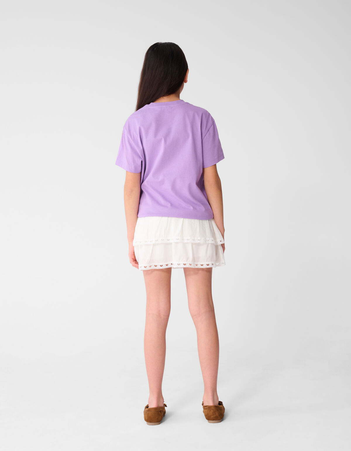 Aloha Vibes Artwork T-shirt Paars SHOEBY GIRLS