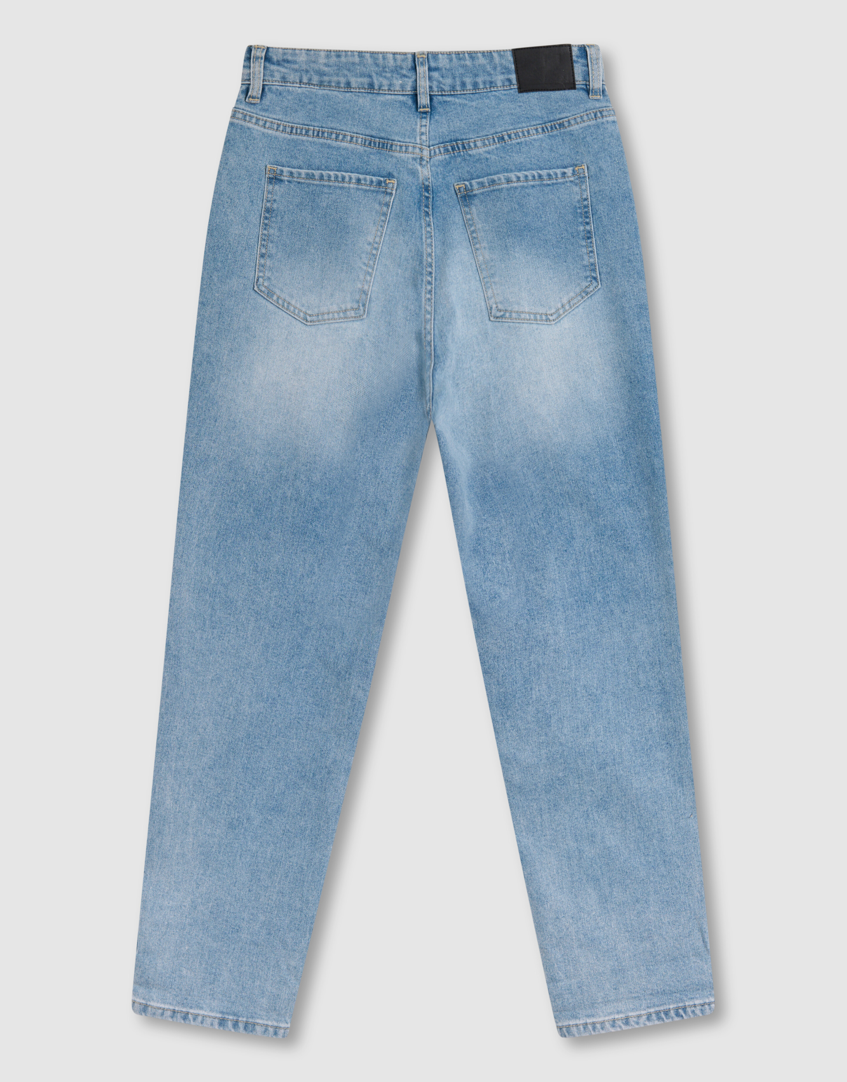 Tapered Fit Jeans Blauw SHOEBY WOMEN
