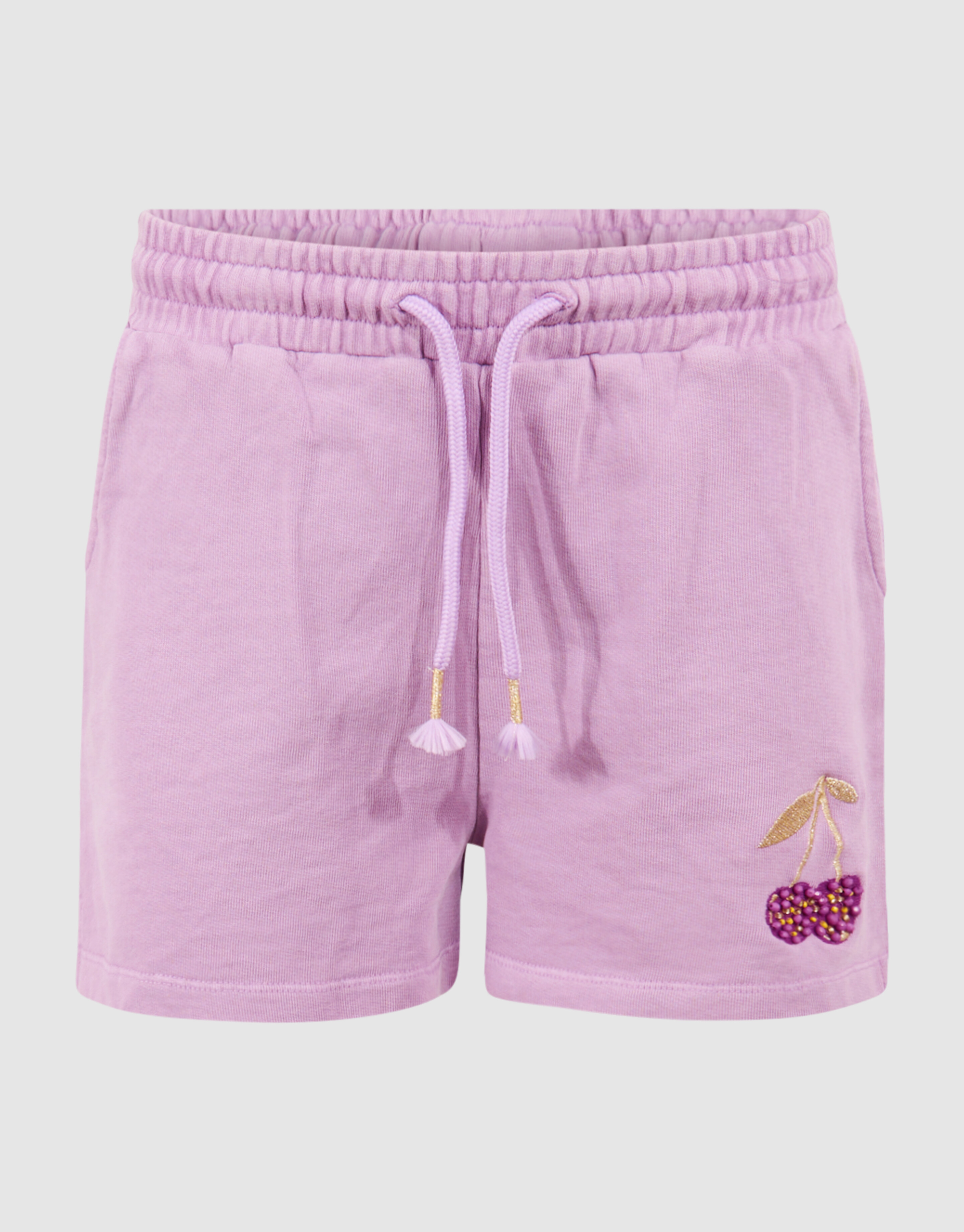 Cherry Artwork Short Washed Lichtpaars SHOEBY GIRLS