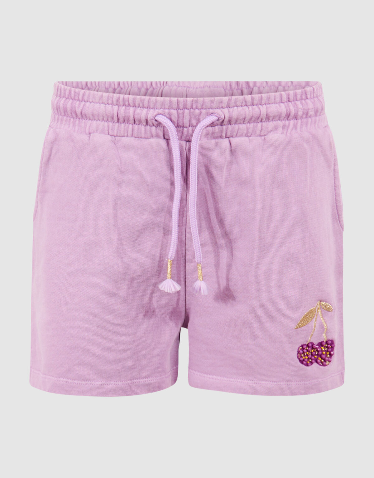 Cherry Artwork Short Washed Lichtpaars SHOEBY GIRLS