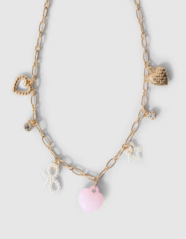 Parel Bedel Ketting Goud SHOEBY ACCESSOIRES