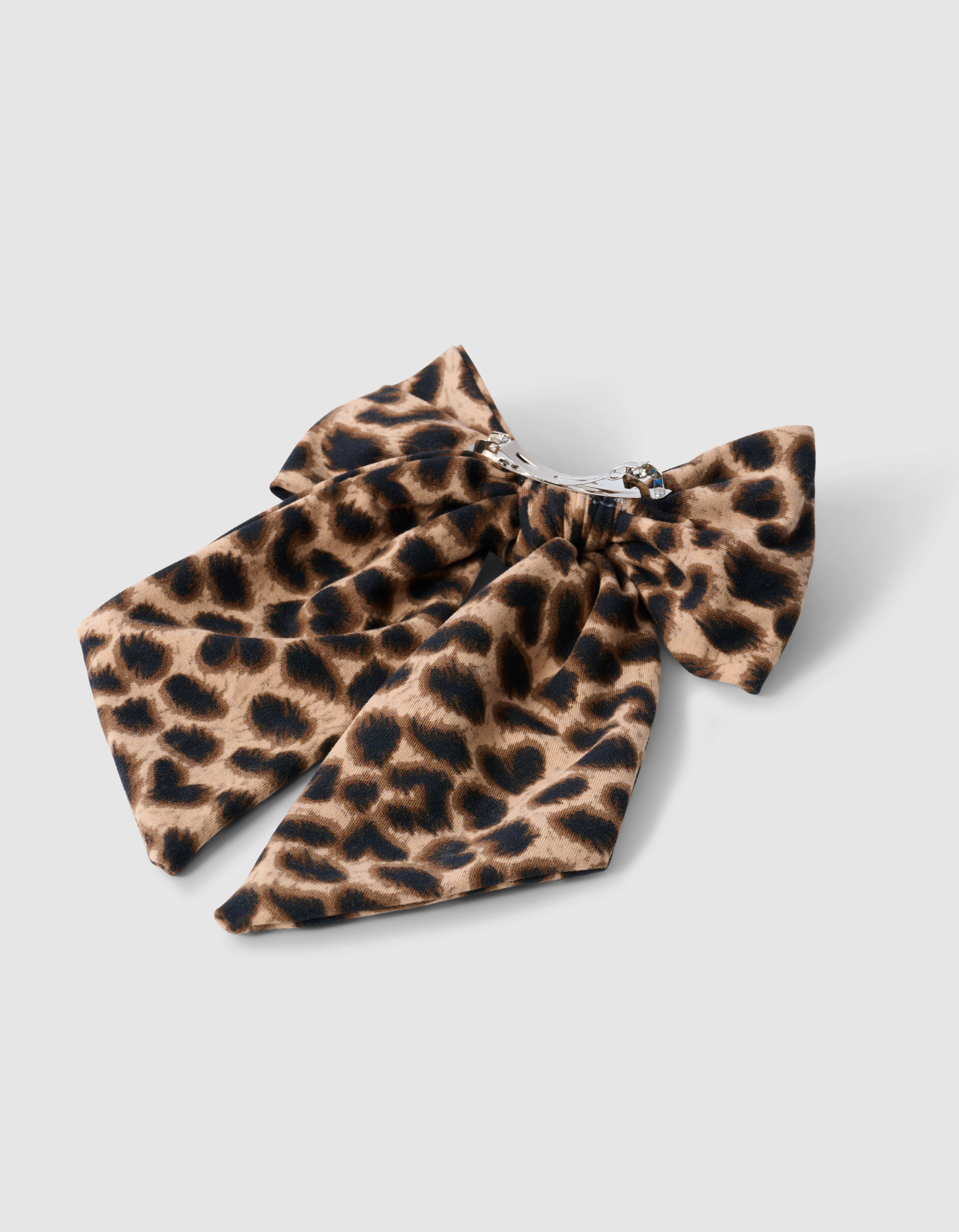 Leopard Strik Haarclip Lichtbruin SHOEBY GIRLS