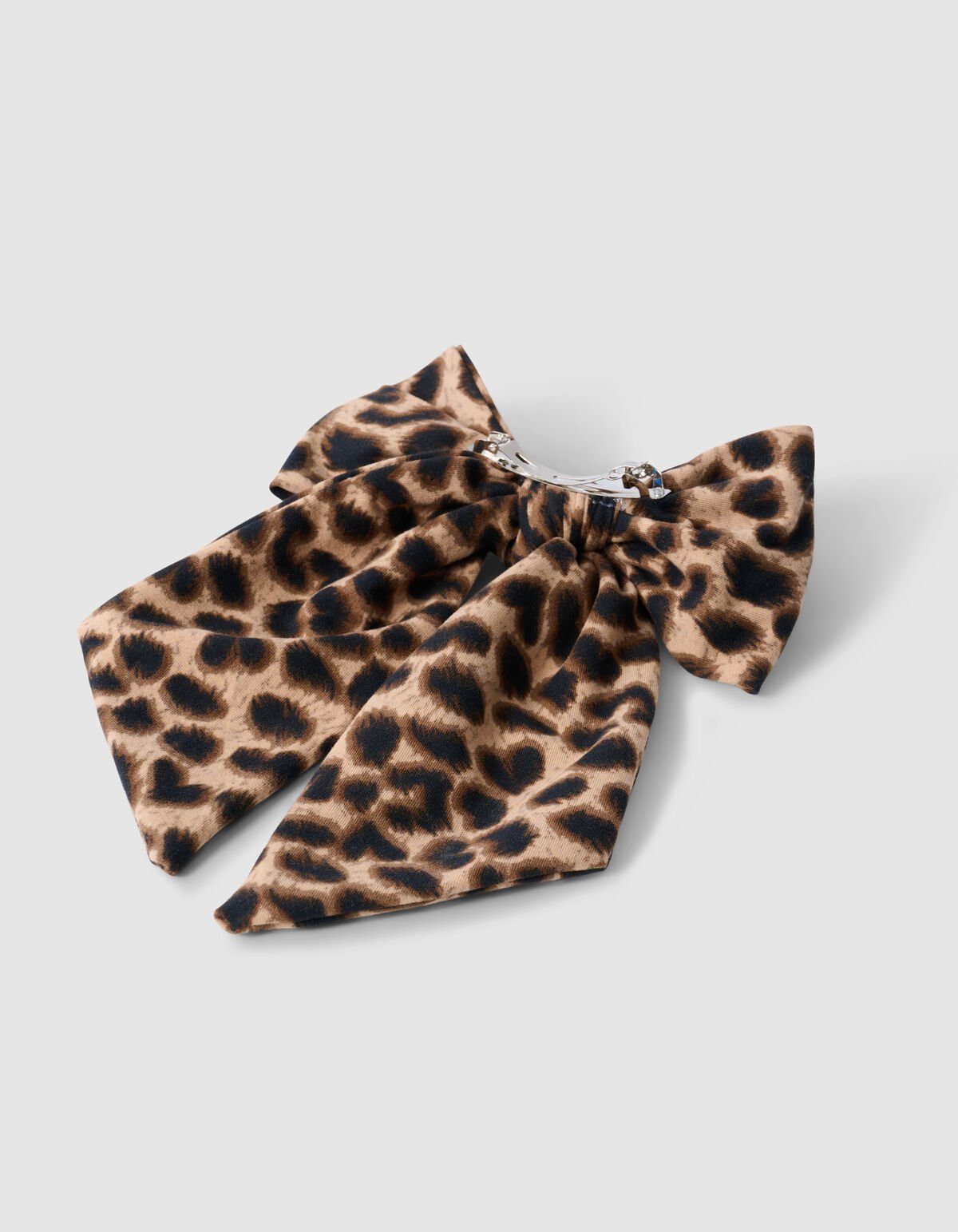 Leopard Strik Haarclip Lichtbruin SHOEBY GIRLS