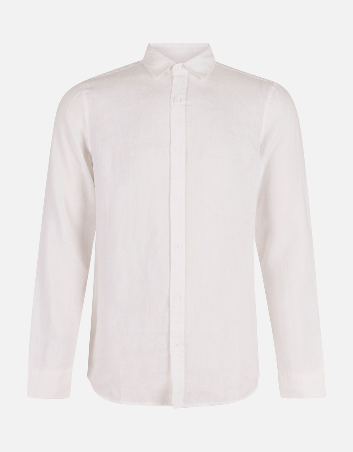 Linnen Overhemd Wit SHOEBY MEN