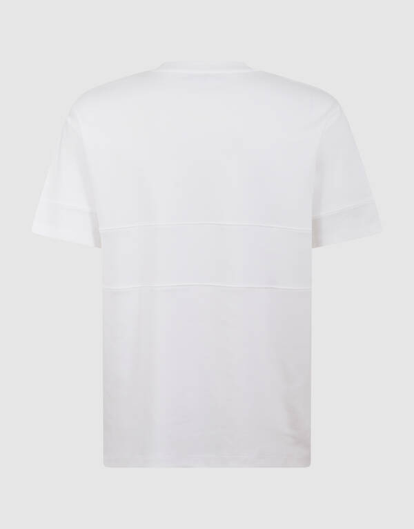Minimalistisch T-shirt Wit SHOEBY MEN