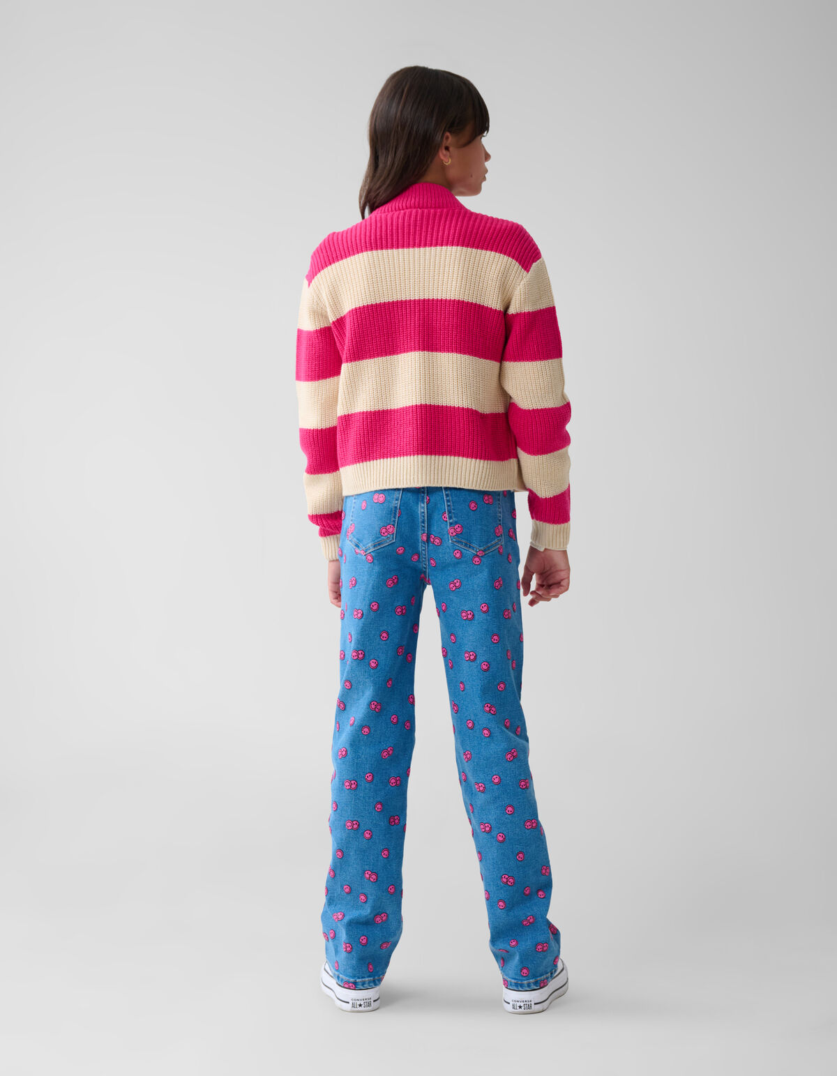 Gestreept Vest Roze SHOEBY GIRLS