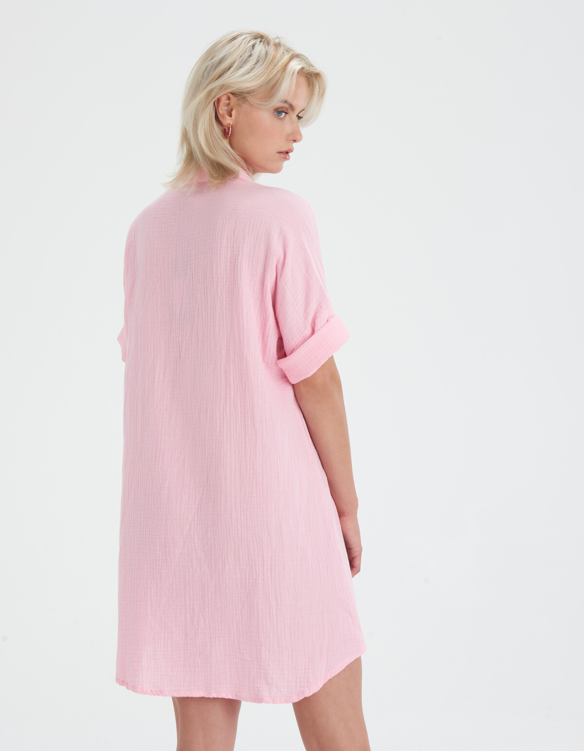 Cotton Blouse Jurk Eksept