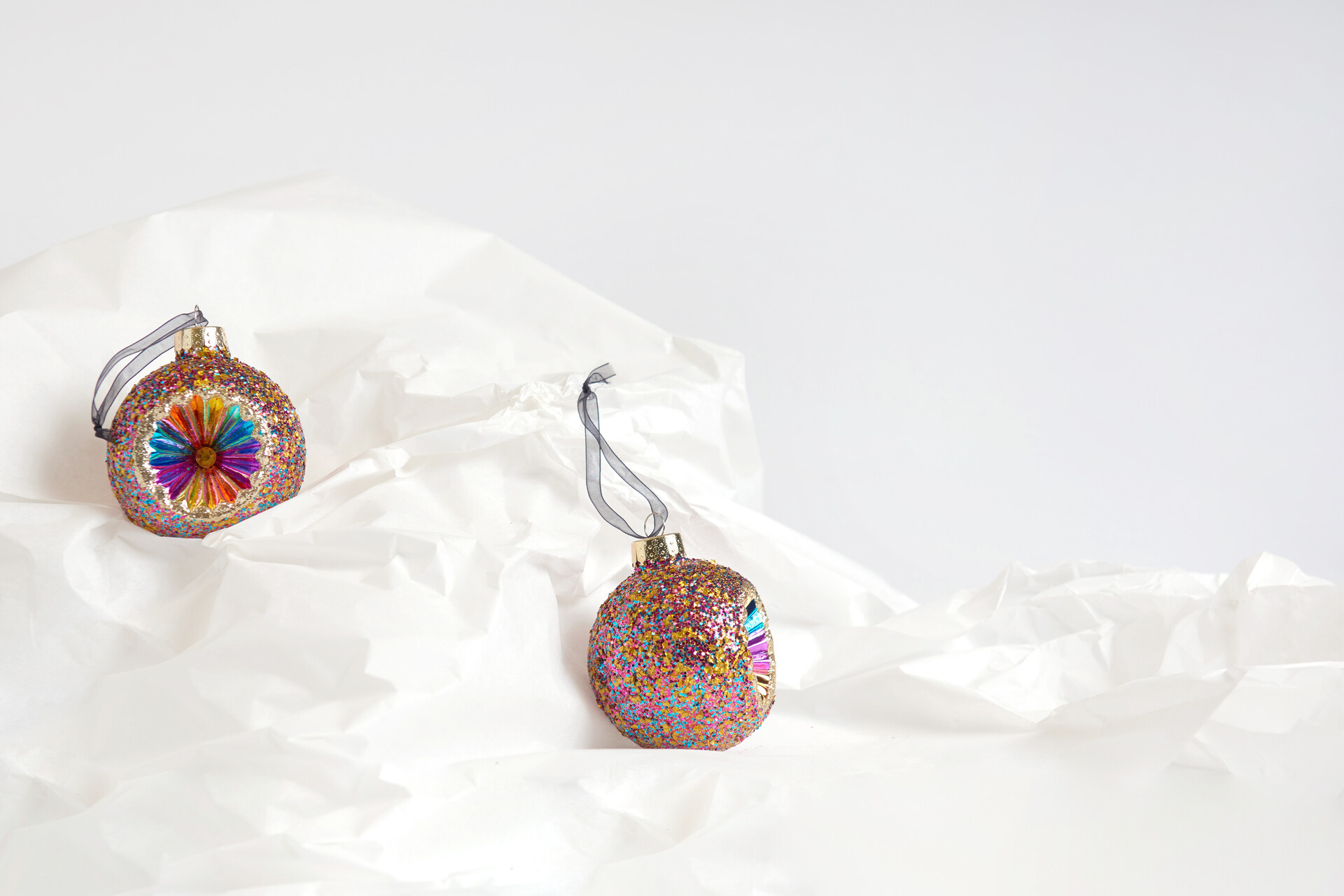 Glitter Reflector Kerstbal by Fred van Leer