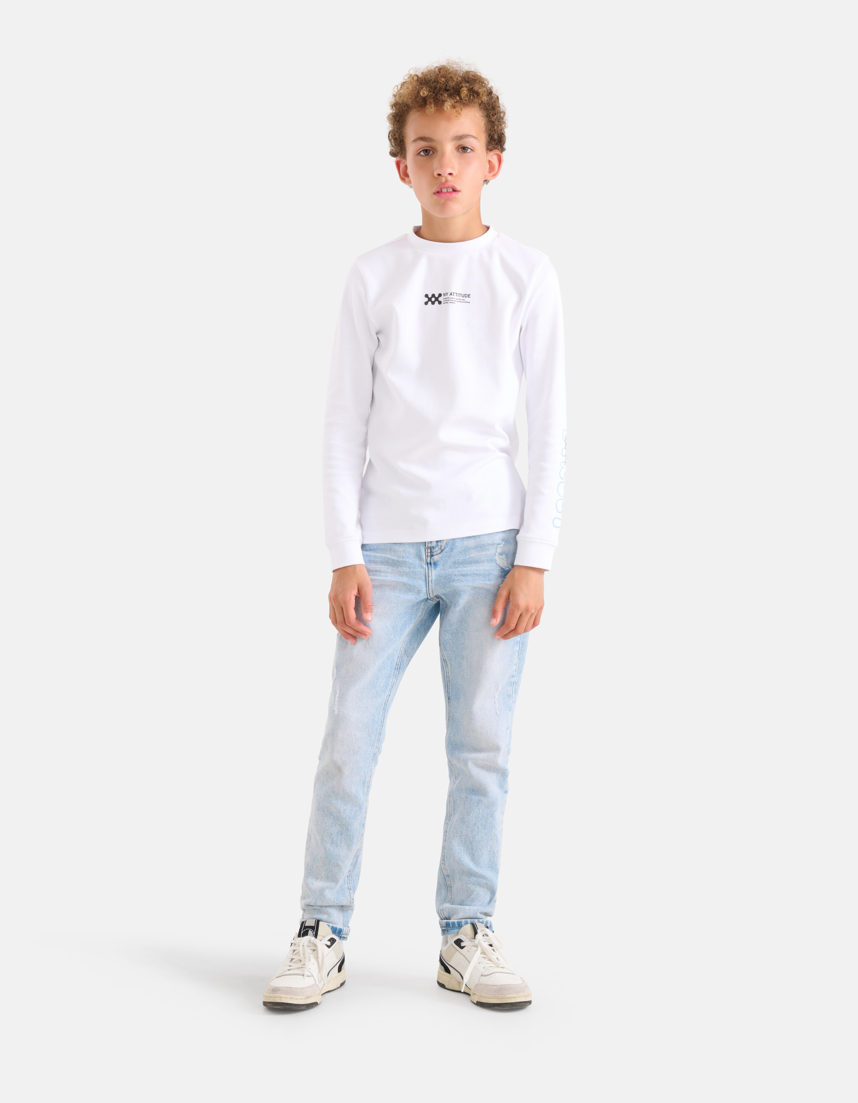 Tapered Jeans Bleached SHOEBY BOYS