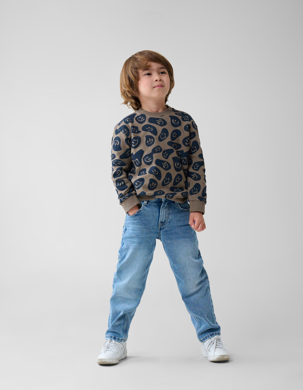 Printed Sweater Bruin SHOEBY BOYS