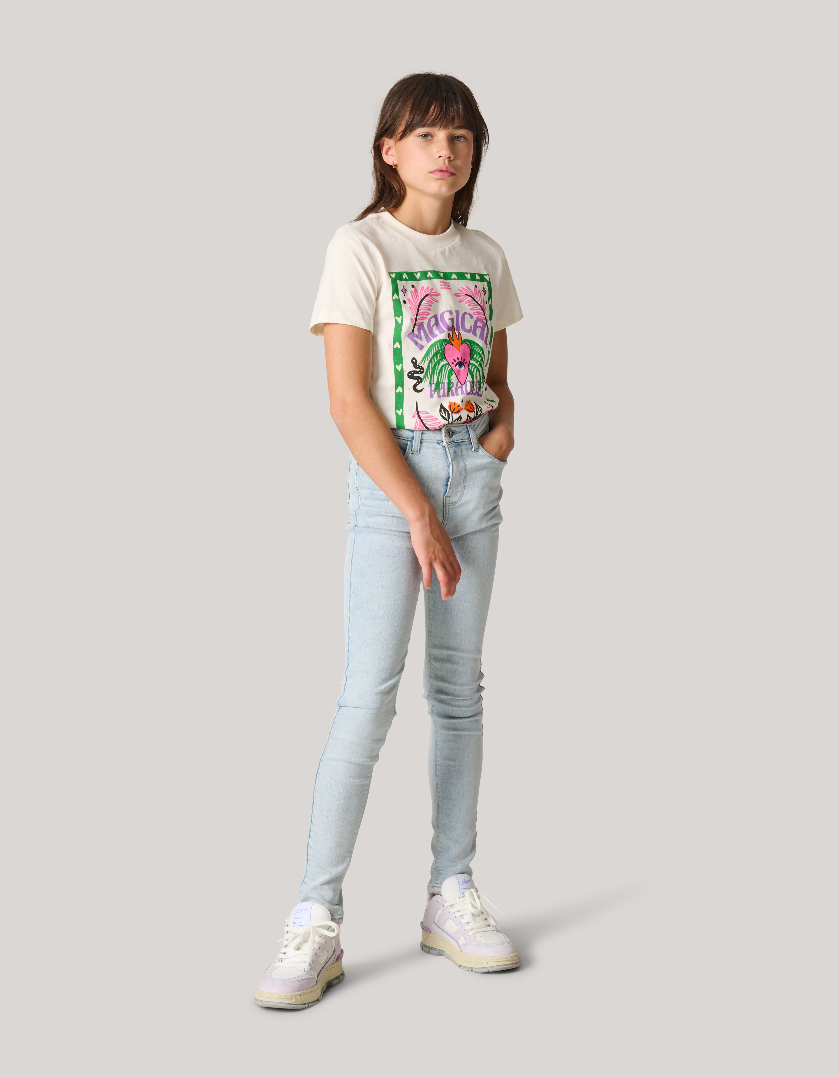 Skinny Jeans Bleached SHOEBY GIRLS
