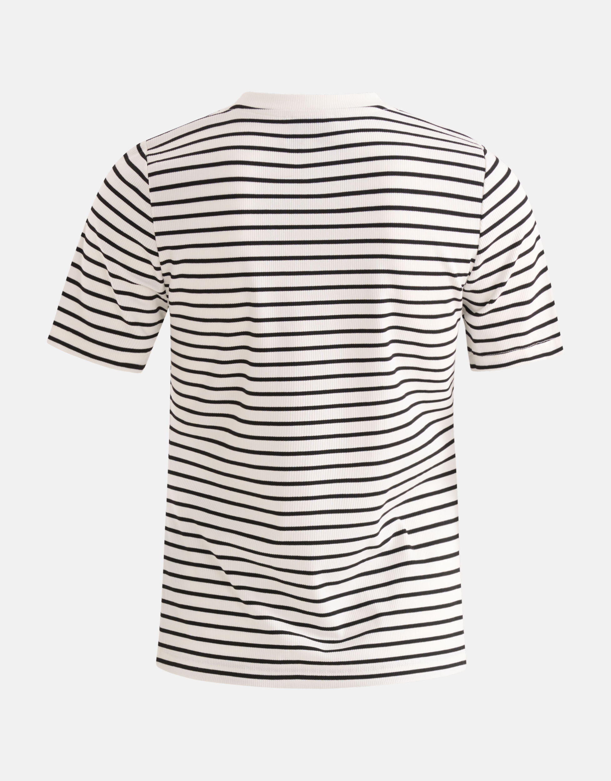 Gestreepte T shirt Zwart Wit Shoeby