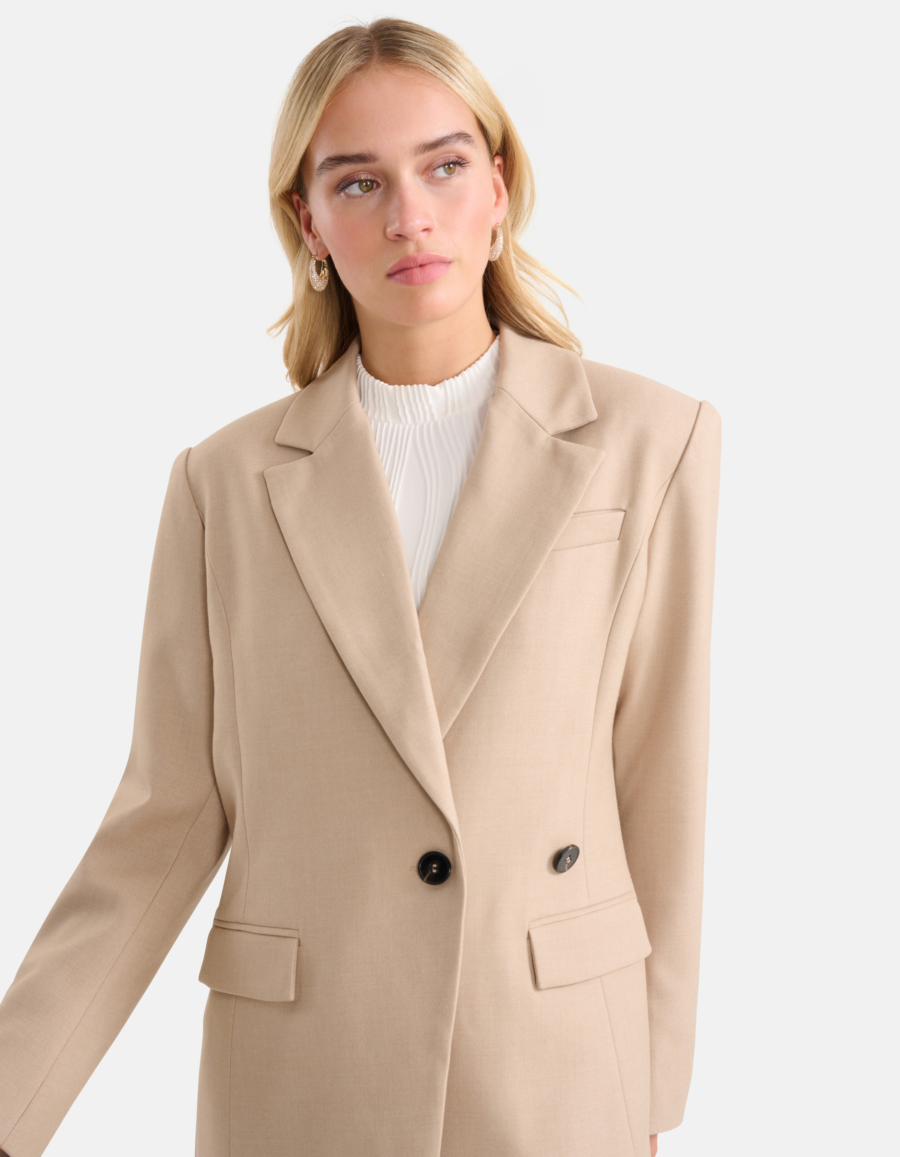 Silhouet Blazer Beige SHOEBY WOMEN