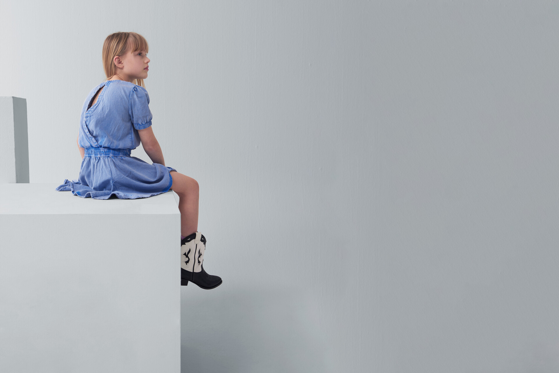 Denim Soft Dress JILL&MITCH