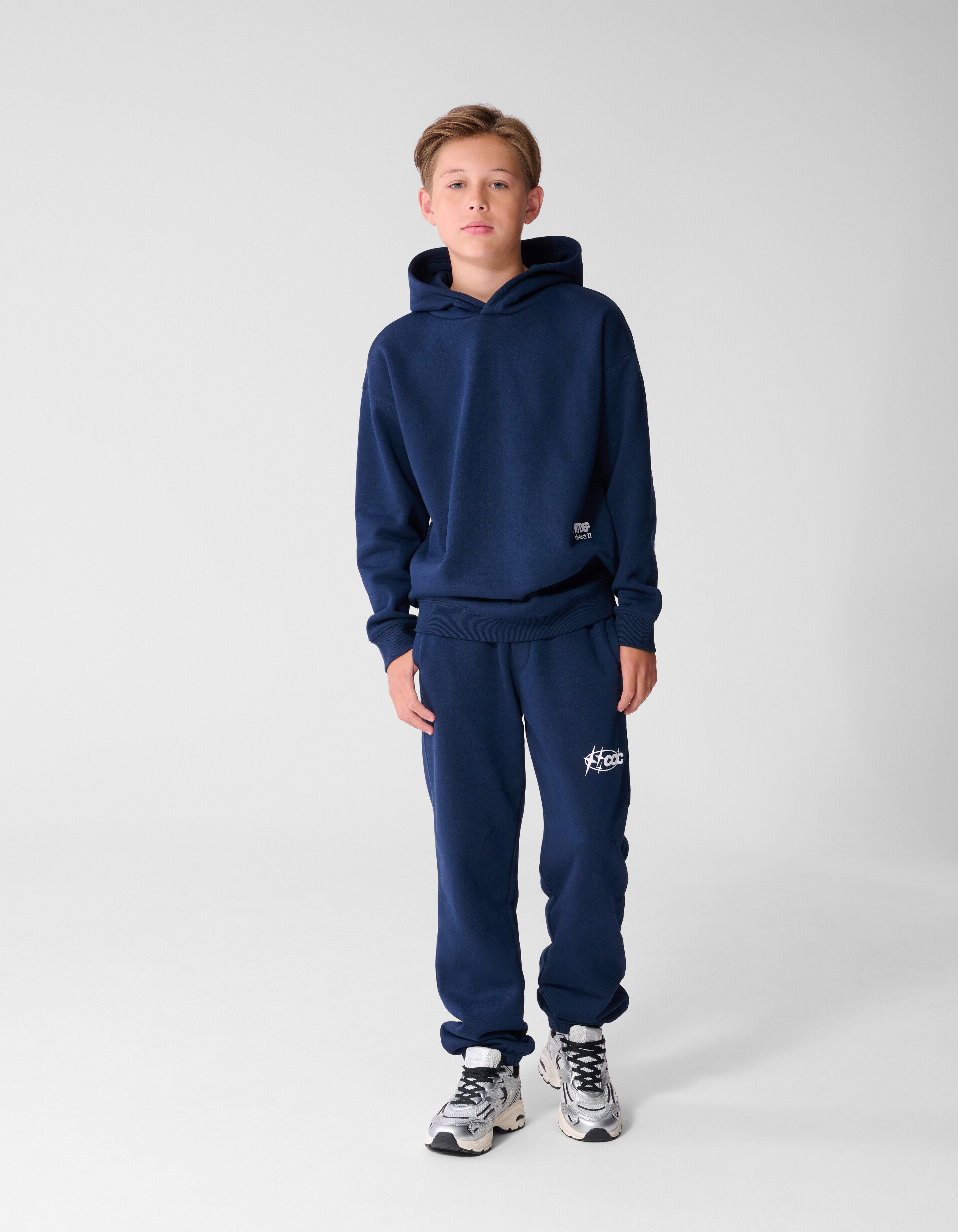 Oversized Hoodie Donkerblauw SHOEBY BOYS