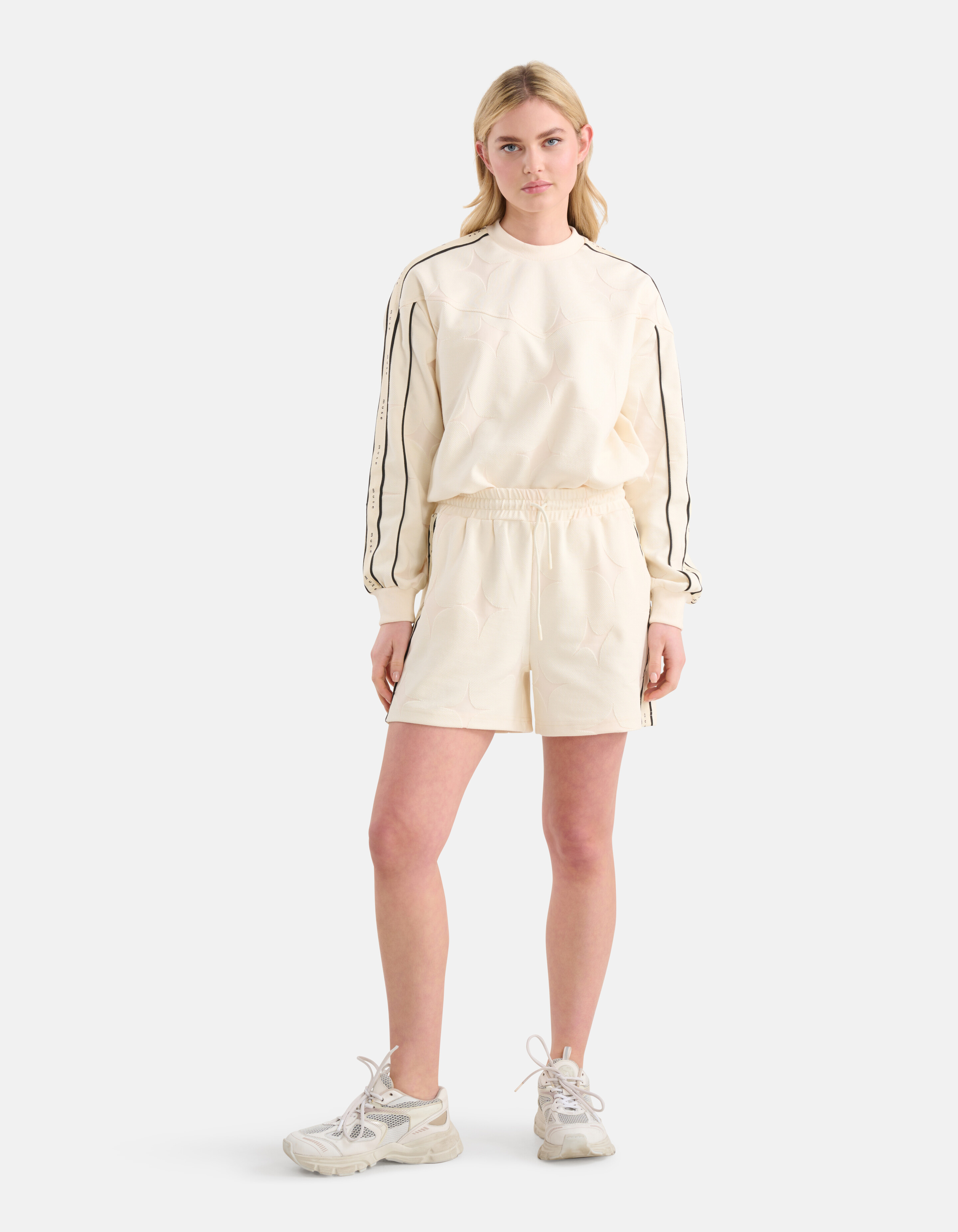 Twill Short Gebroken Wit SHOEBY WOMEN