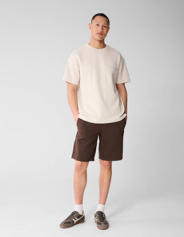 Cord Pocket T-shirt Zand SHOEBY MEN