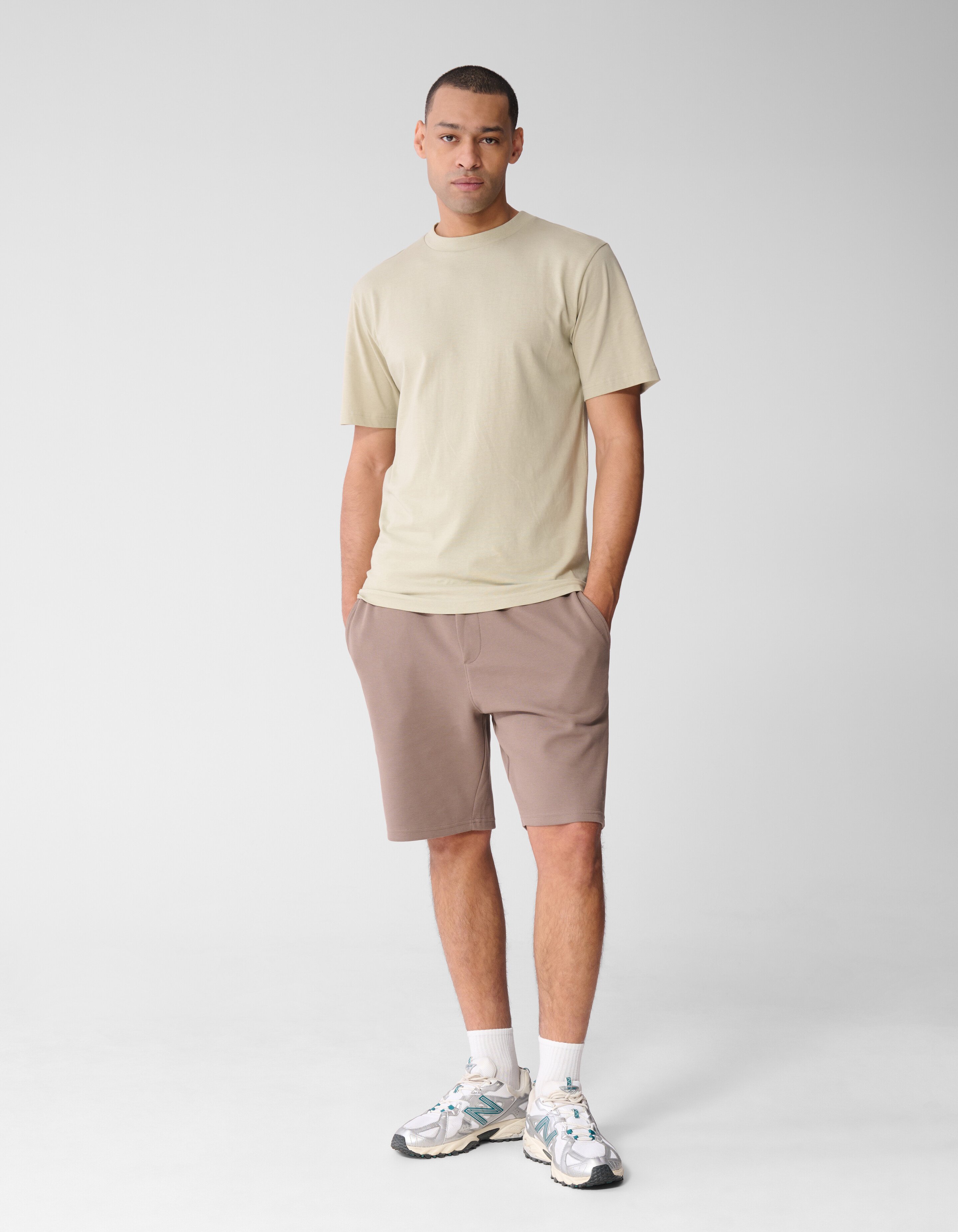 Pique Short Taupe SHOEBY MEN