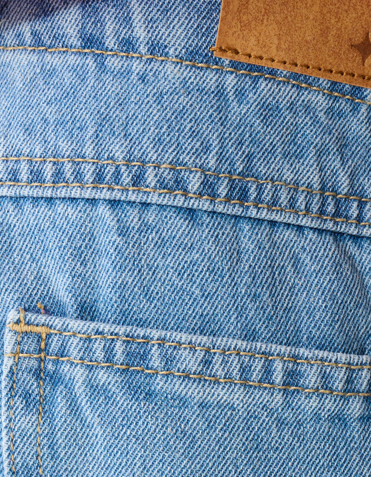 Denim Wrap Skort Bleached SHOEBY GIRLS