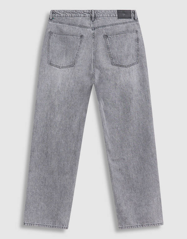 Baggy Fit Jeans Lichtgrijs L32 SHOEBY MEN