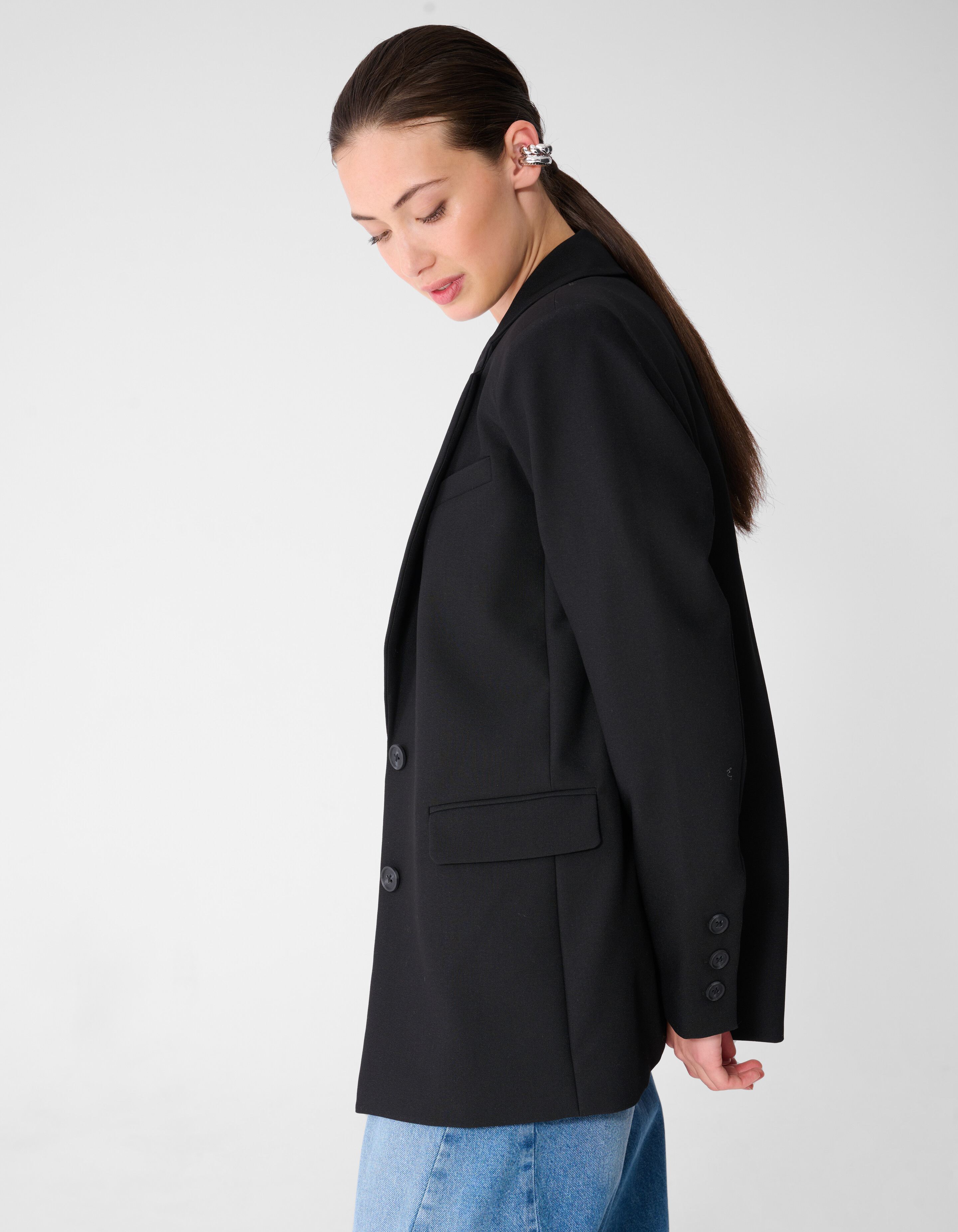 Basis Blazer Zwart SHOEBY WOMEN