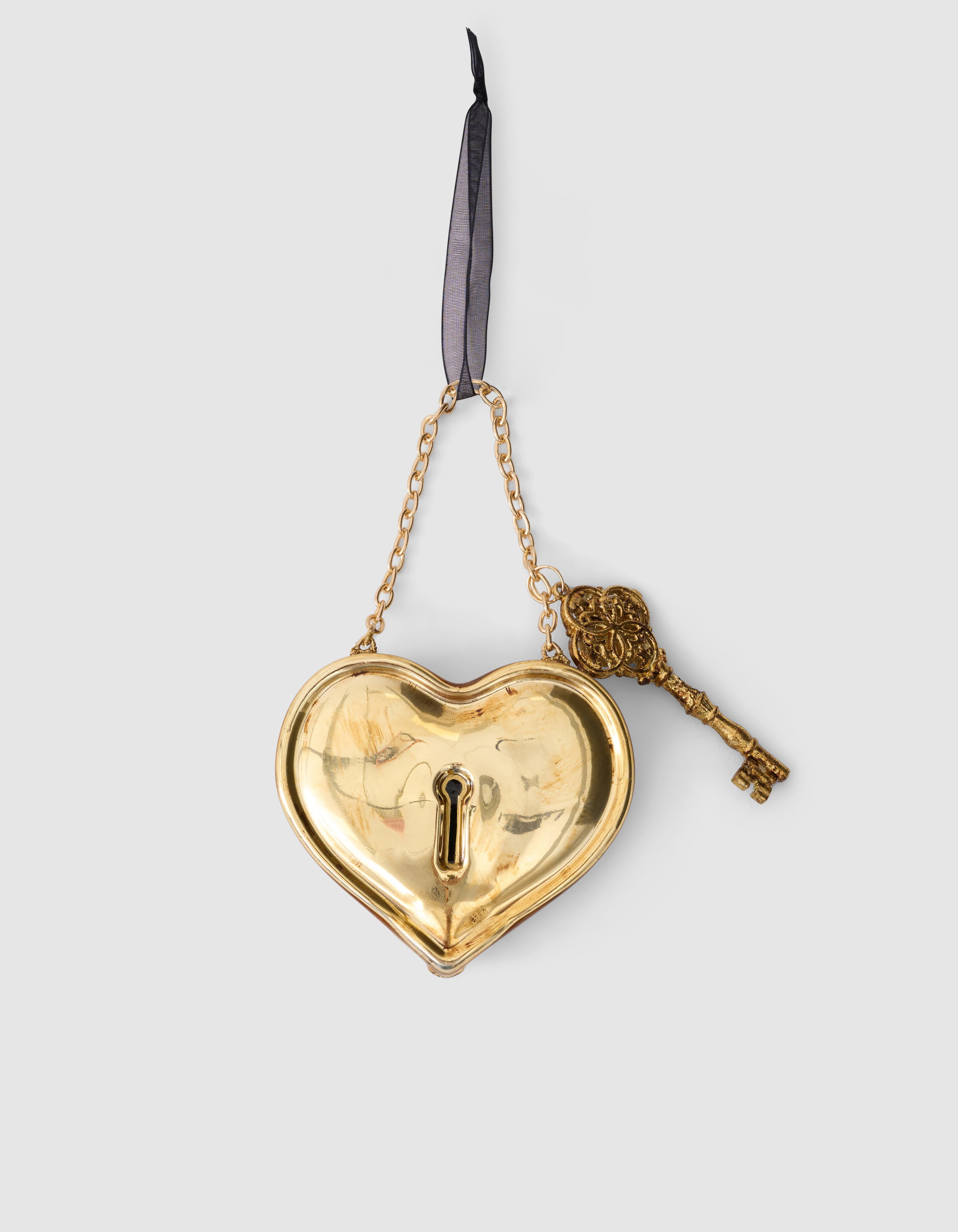Lock Heart Kerstbal Goud By Fred SHOEBY ACCESSOIRES
