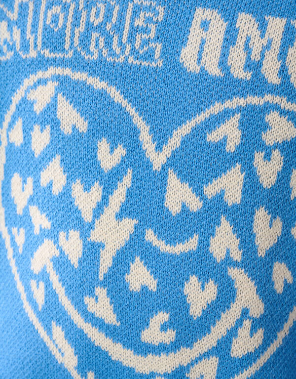 Artwork Trui Blauw SHOEBY GIRLS