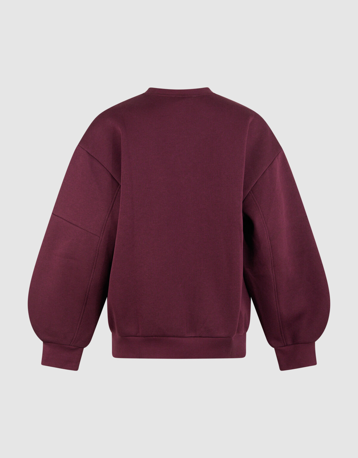 Big Sleeve Sweater Donkerrood SHOEBY WOMEN