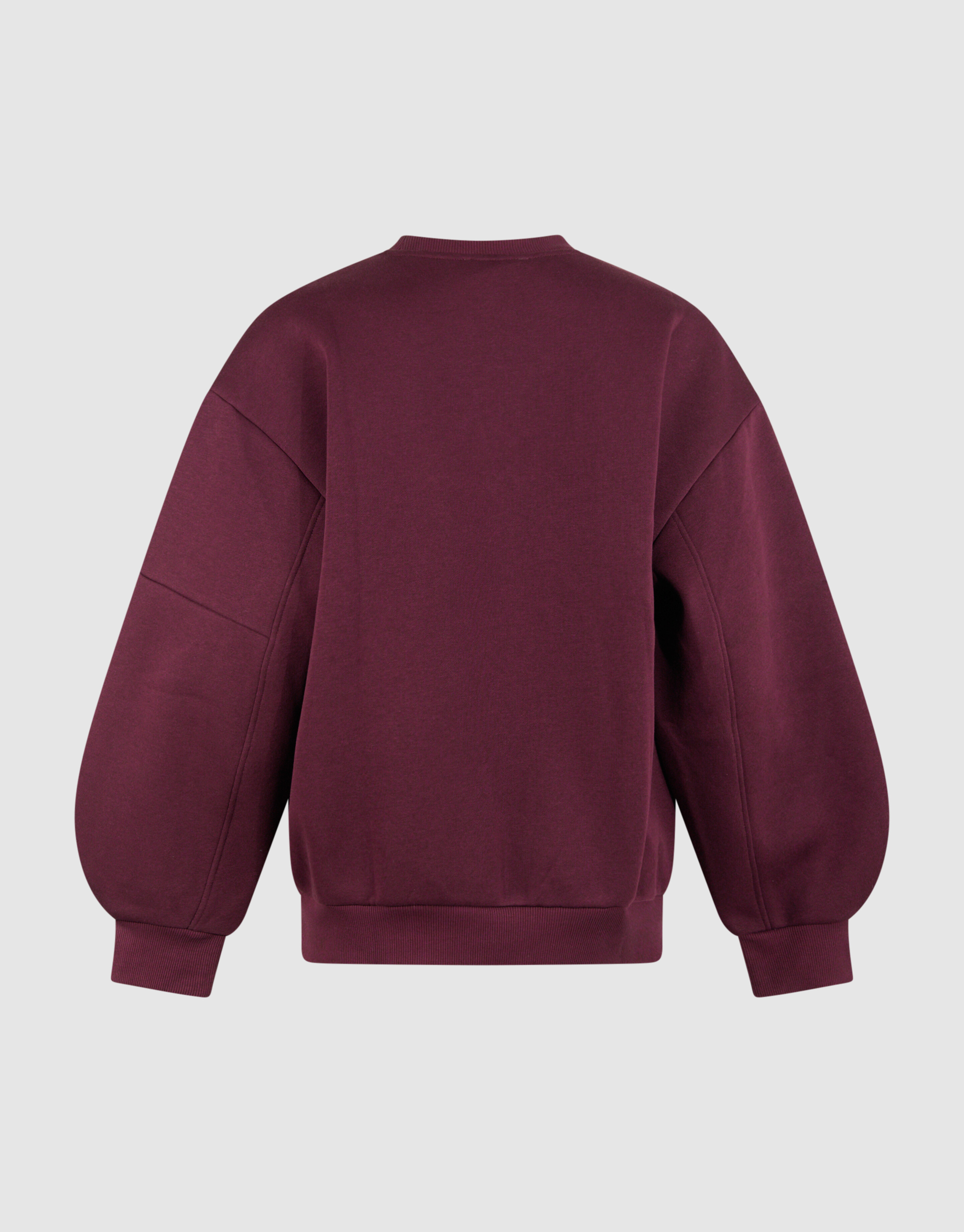 Big Sleeve Sweater Donkerrood SHOEBY WOMEN