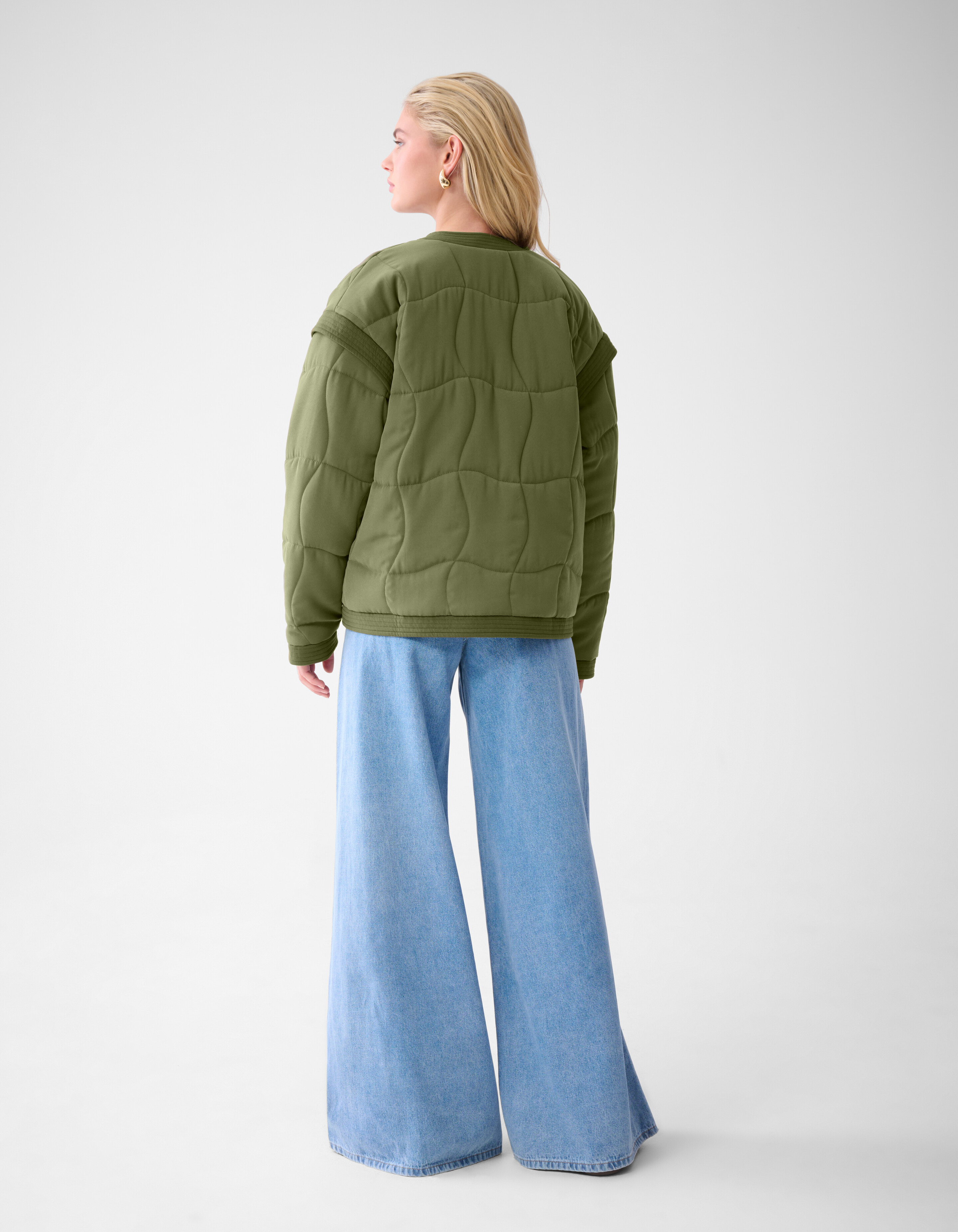 Quilted Jack Groen By Lonneke SHOEBY WOMEN
