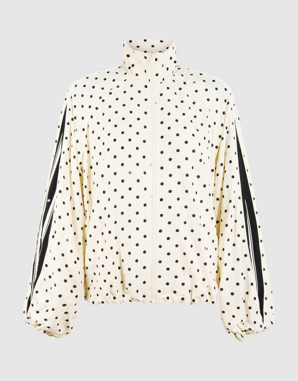 Oversized Polkadot Jack Gebroken Wit SHOEBY WOMEN