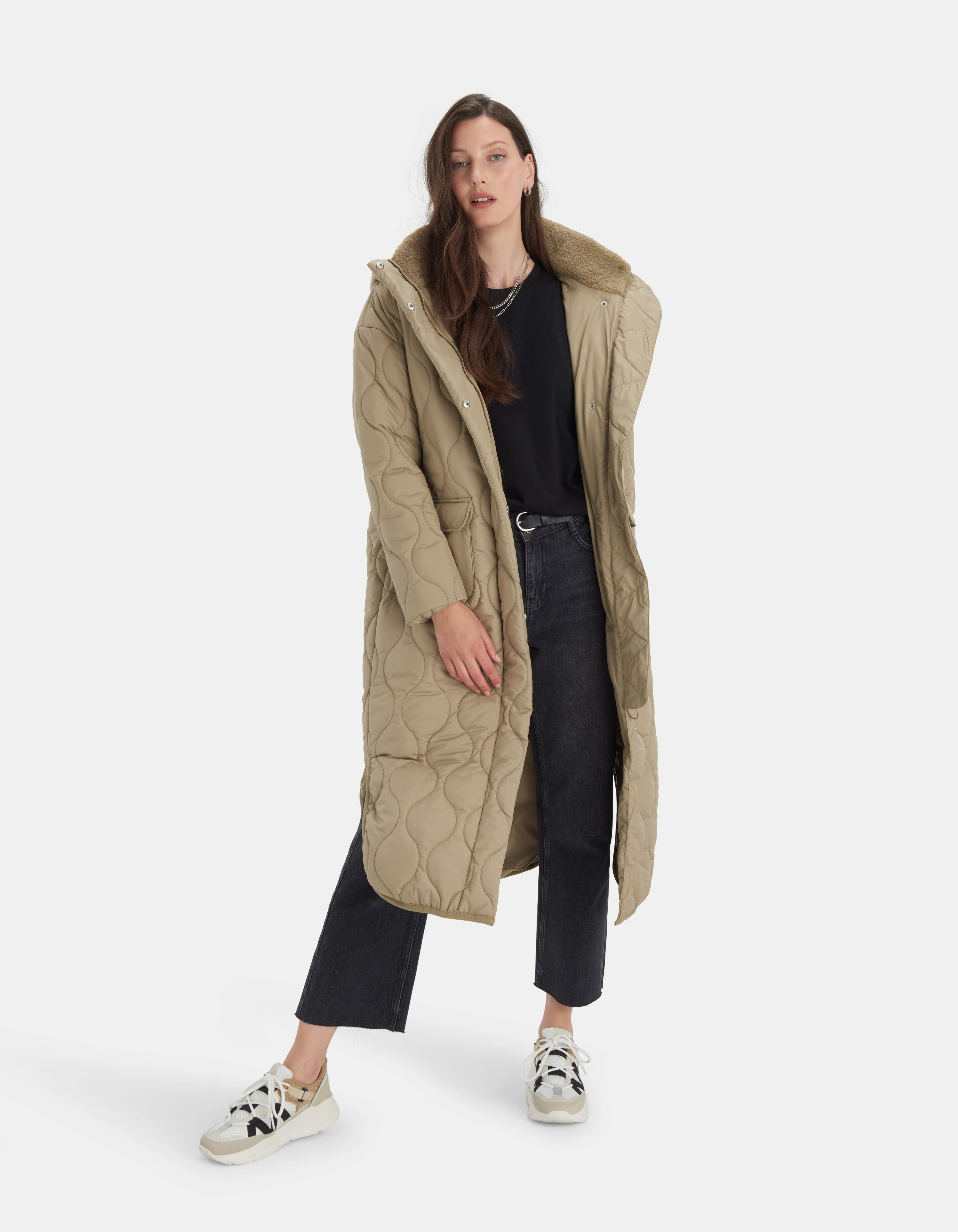 Lucy Quilted Winterjas EKSEPT