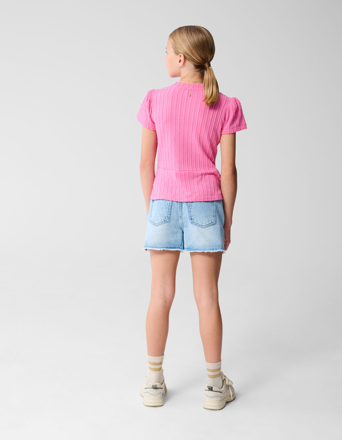 Peplum Top Roze SHOEBY GIRLS