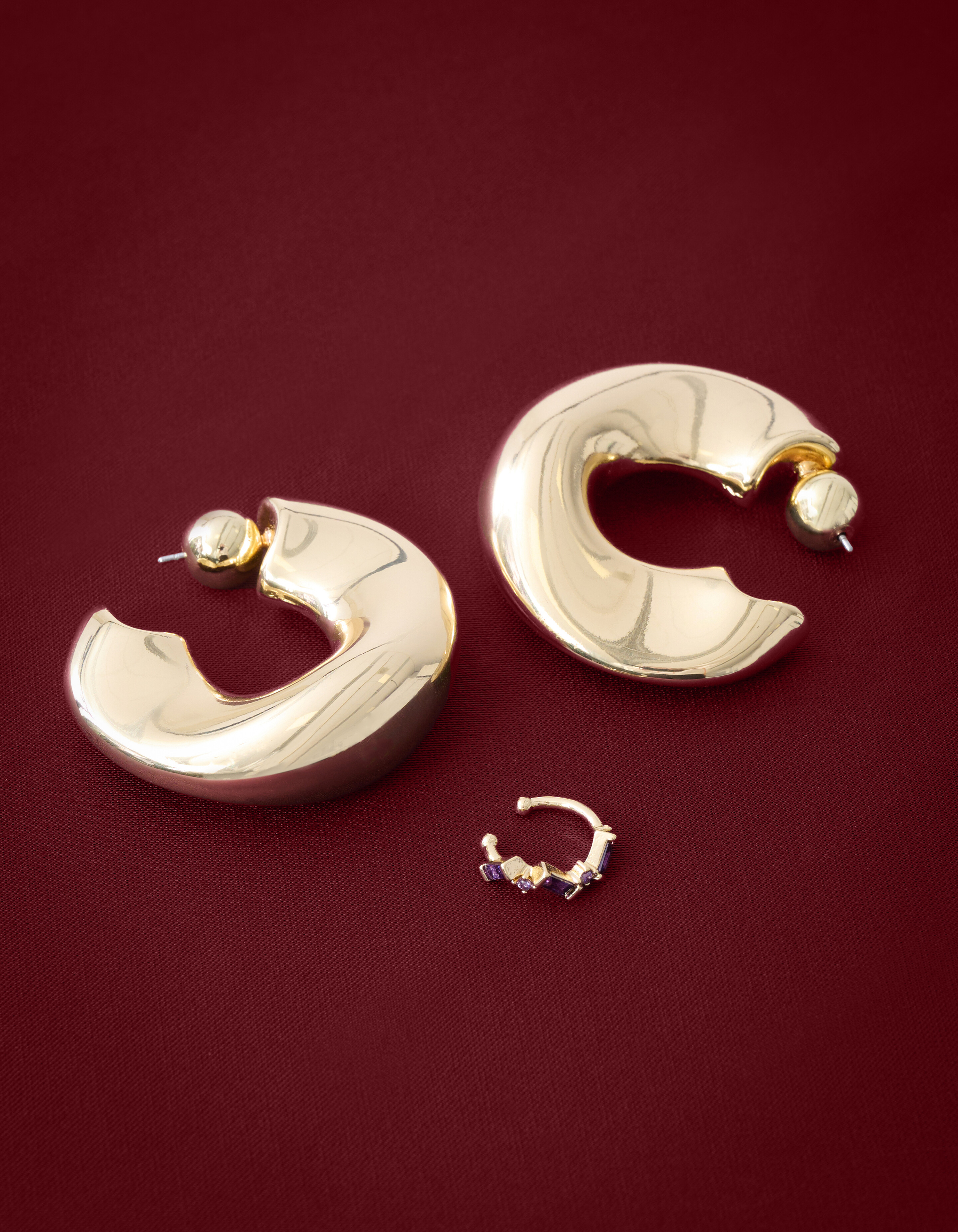 Oorbellen Set Goud By Monica SHOEBY WOMEN