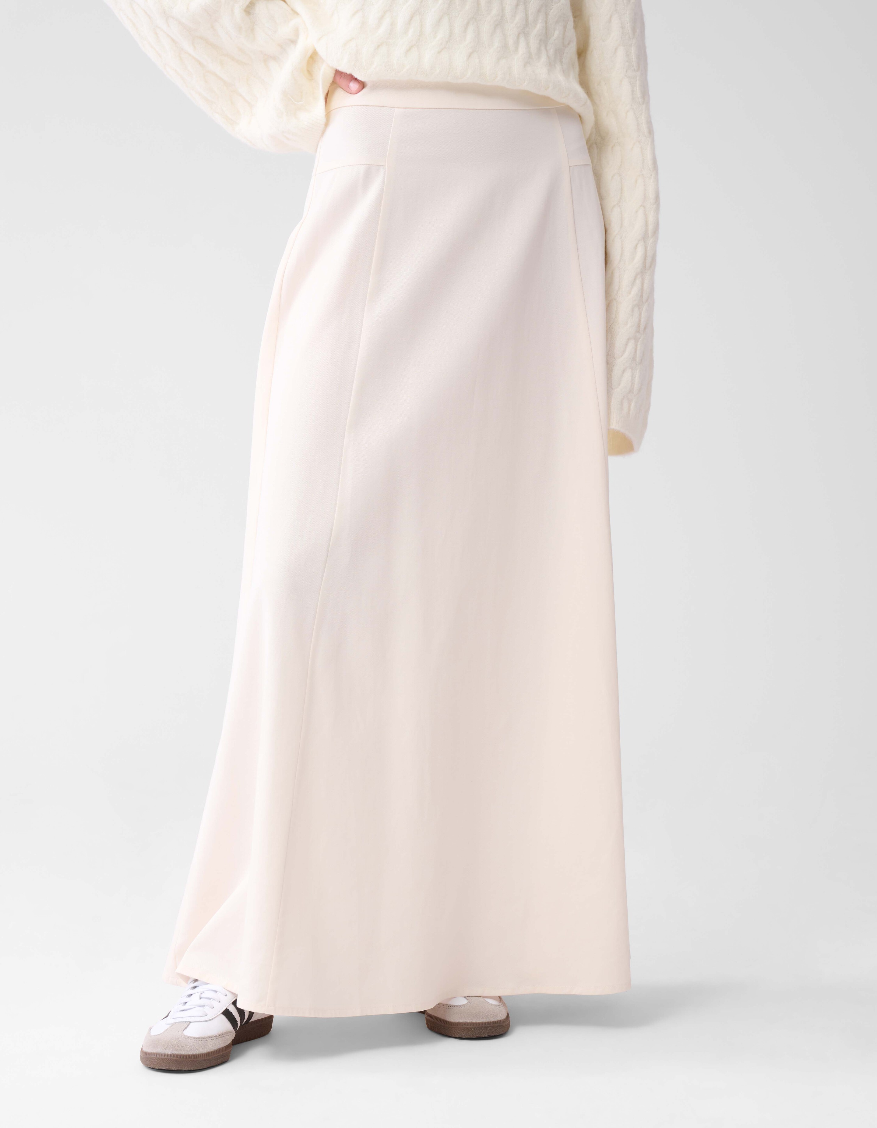 Maxi Rok Gebroken Wit By Lonneke SHOEBY WOMEN