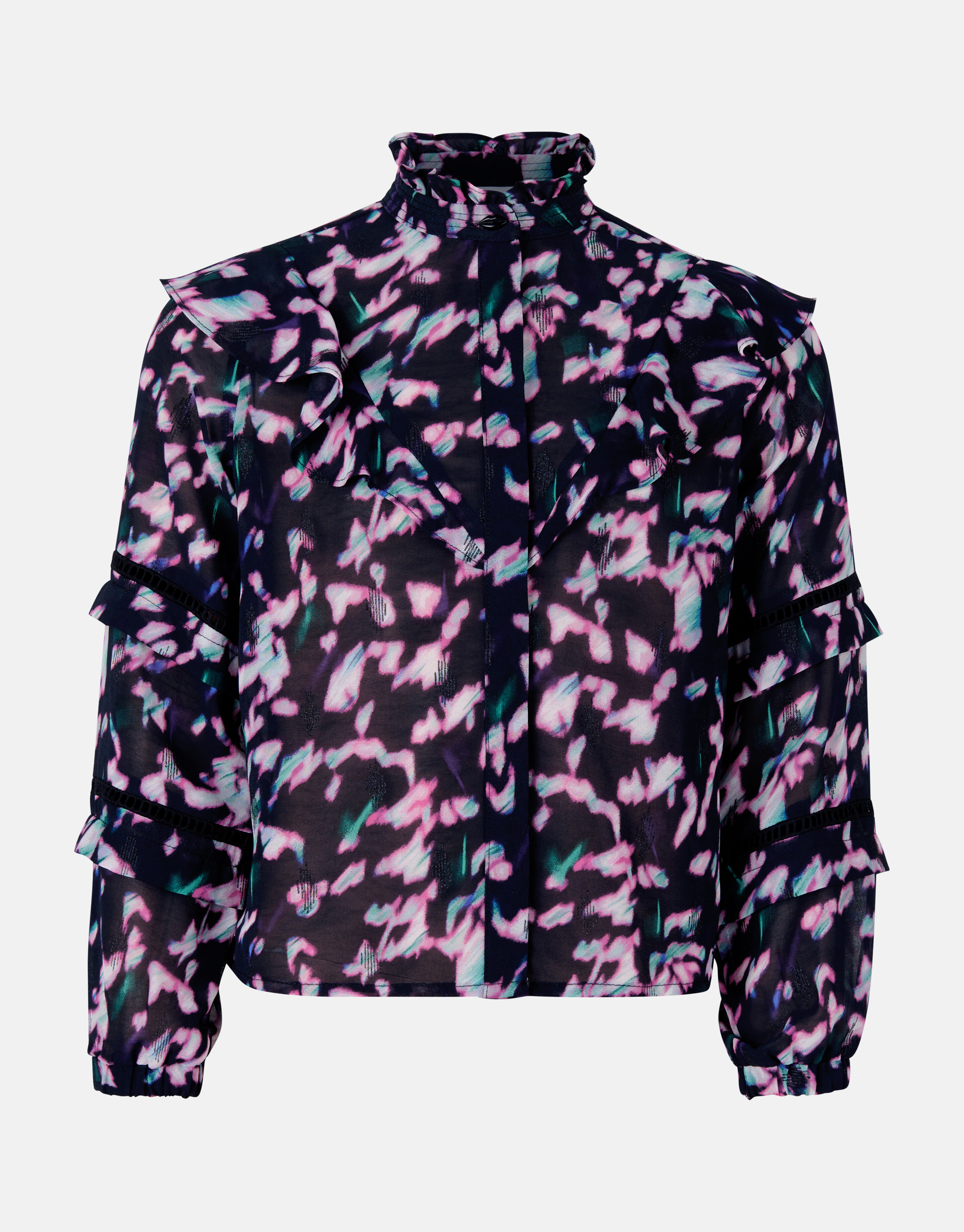 Print Blouse By Nicolette SHOEBY GIRLS