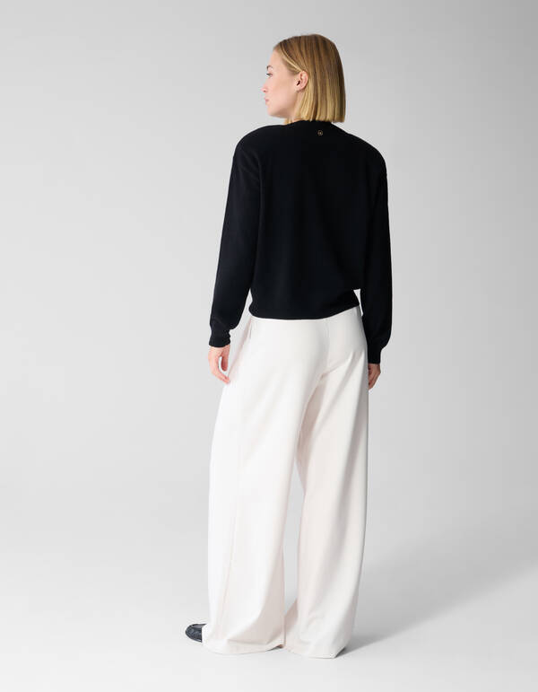 Zachte Gebreide Trui Zwart By Lonneke SHOEBY WOMEN