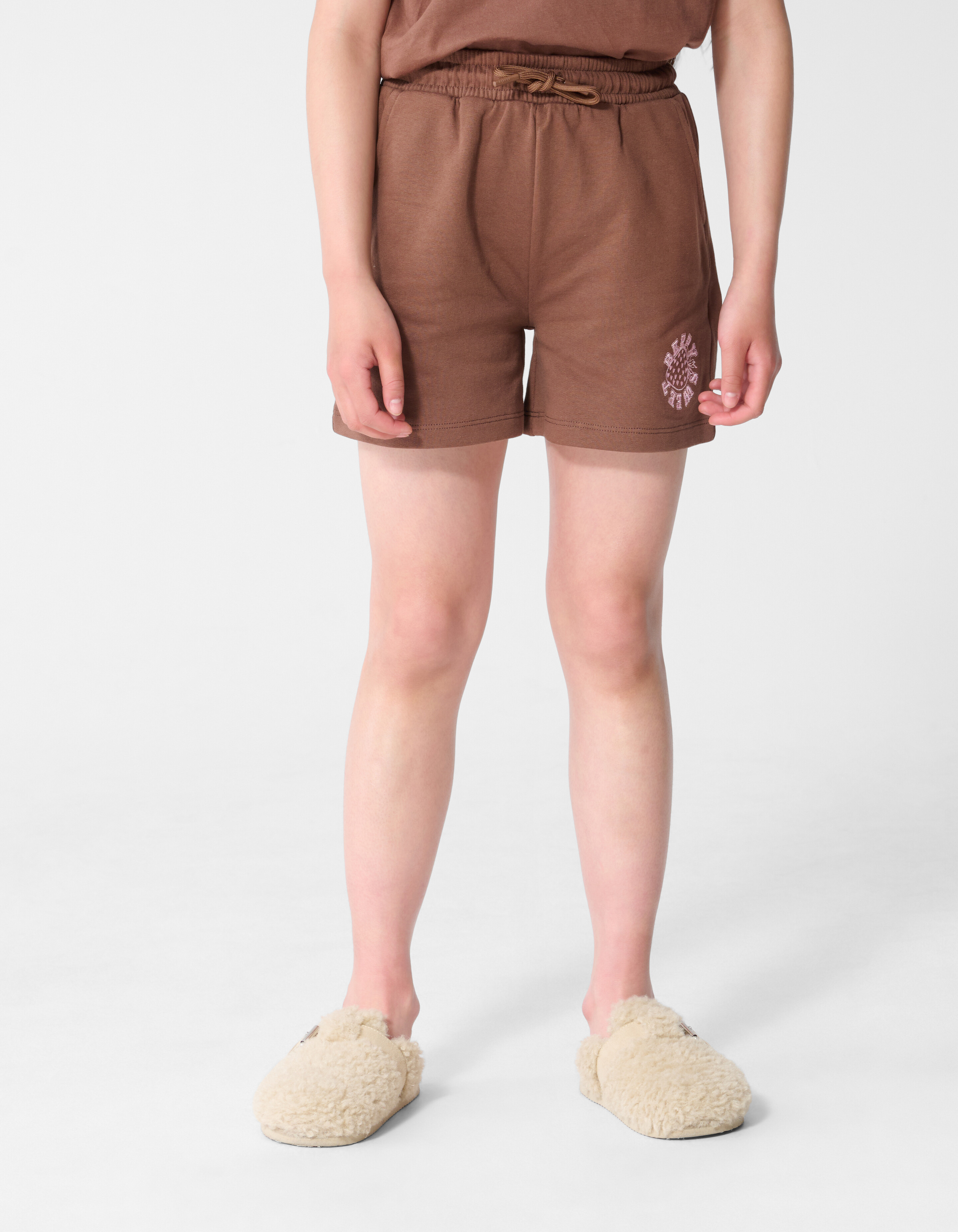 Washed Strawberry Short Bruin SHOEBY GIRLS