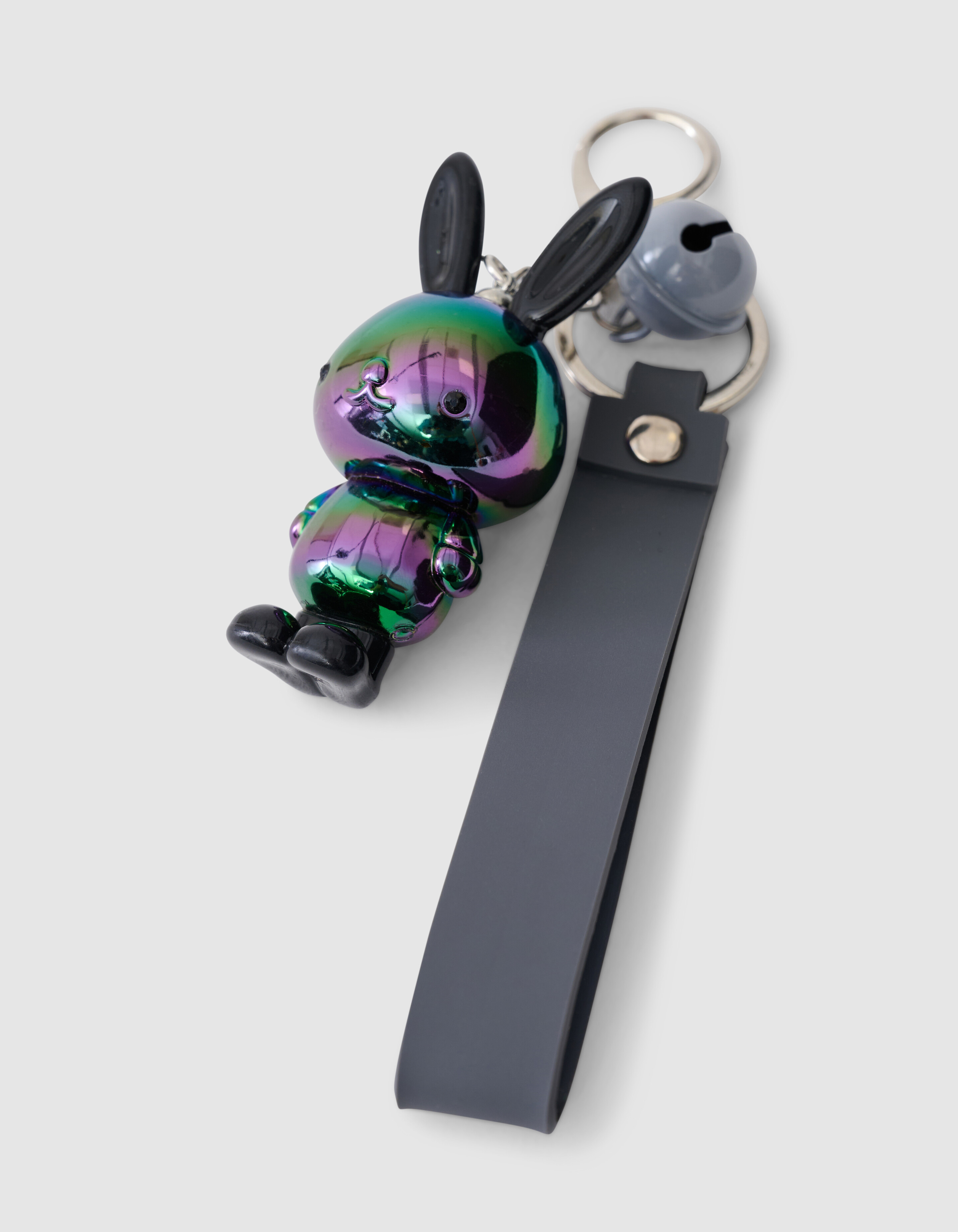 Konijn Sleutelhanger Grijs SHOEBY ACCESSOIRES