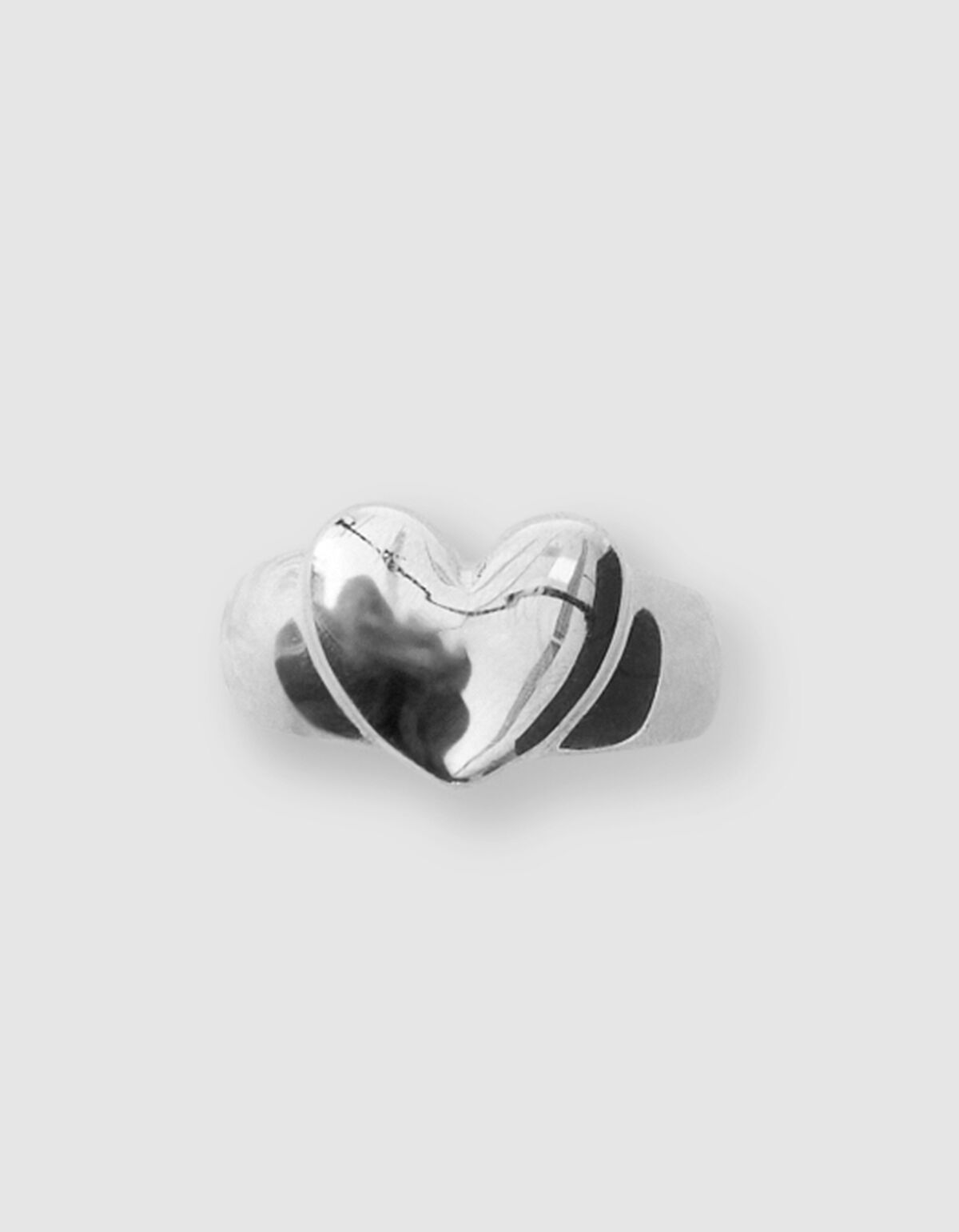 Heart Ring Zilver SHOEBY ACCESSOIRES
