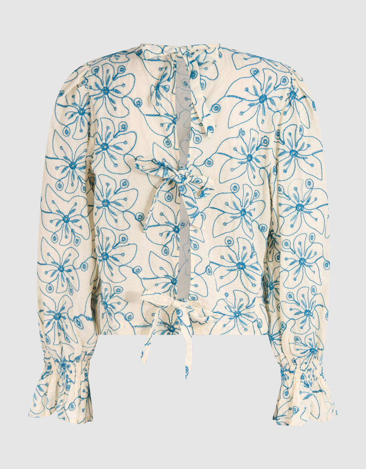 Broderie Blouse Geel SHOEBY WOMEN