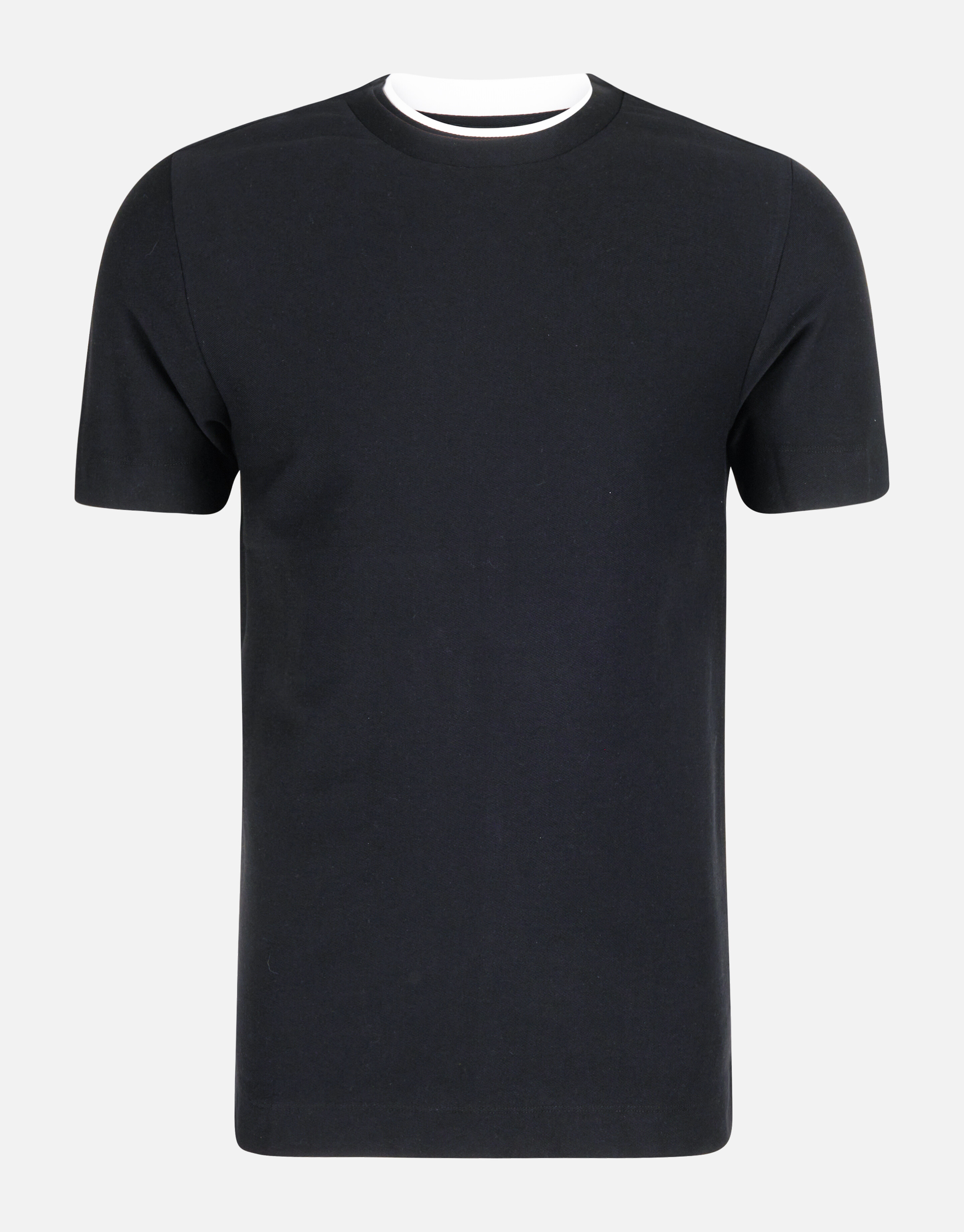 Double Layer T-shirt Zwart SHOEBY MEN